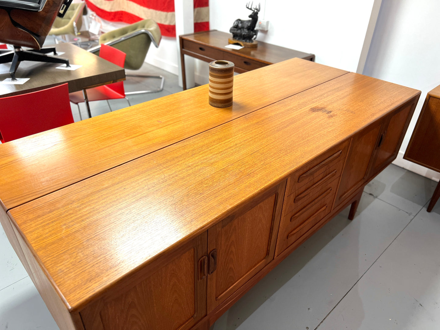 G Plan Fresco, Mid-Century, Long John Teak Sideboard
