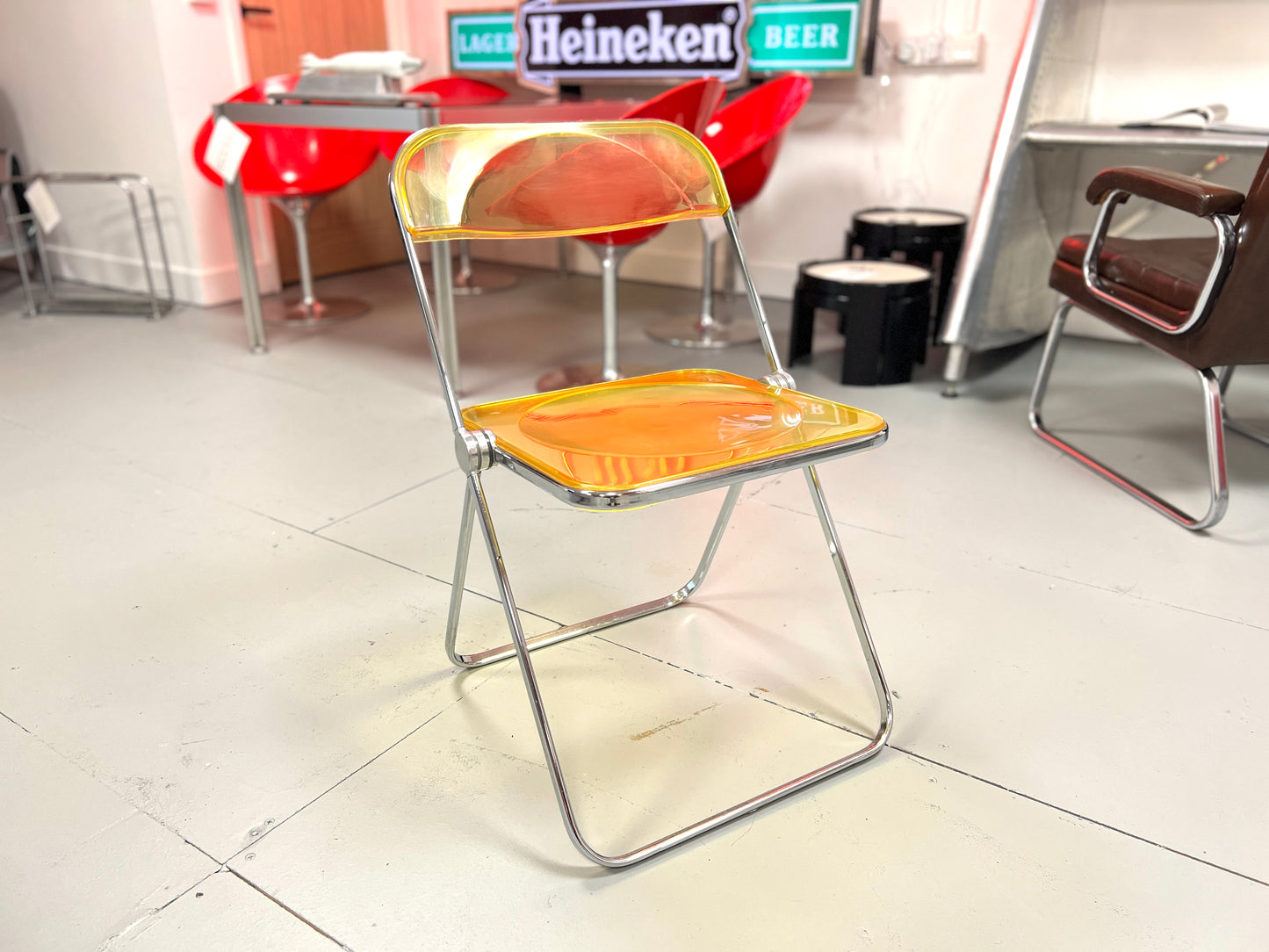 Giancarlo Piretti for Castelli, Plia Folding Chair