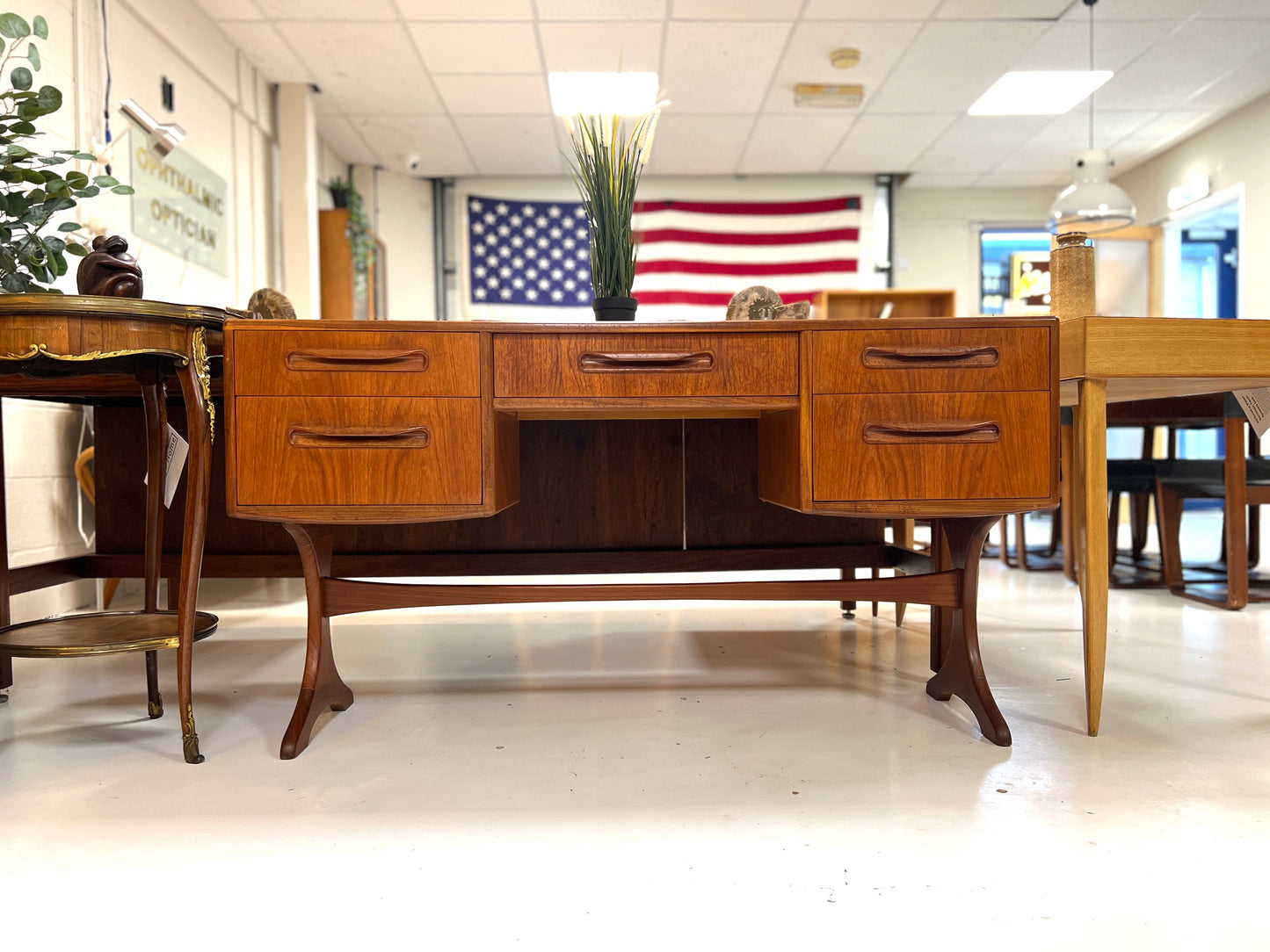 G Plan Fresco, Mid Century Teak Desk / Dressing Table