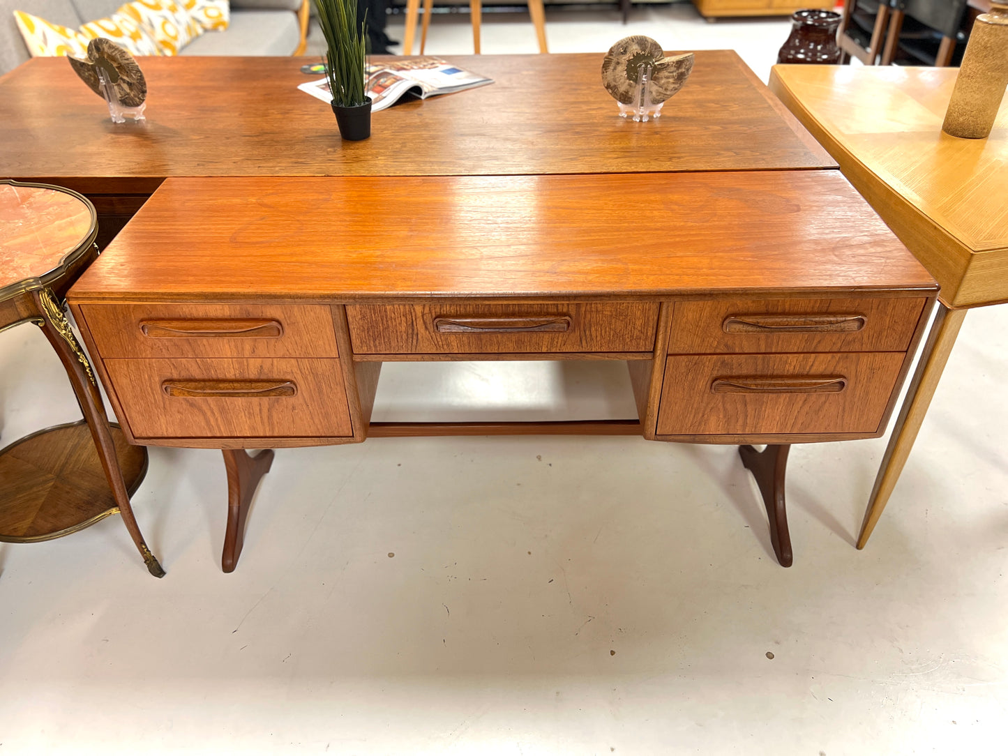 G Plan Fresco, Mid Century Teak Desk / Dressing Table