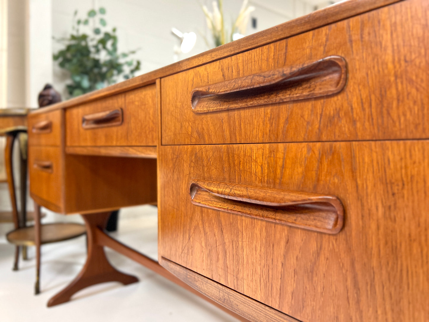 G Plan Fresco, Mid Century Teak Desk / Dressing Table