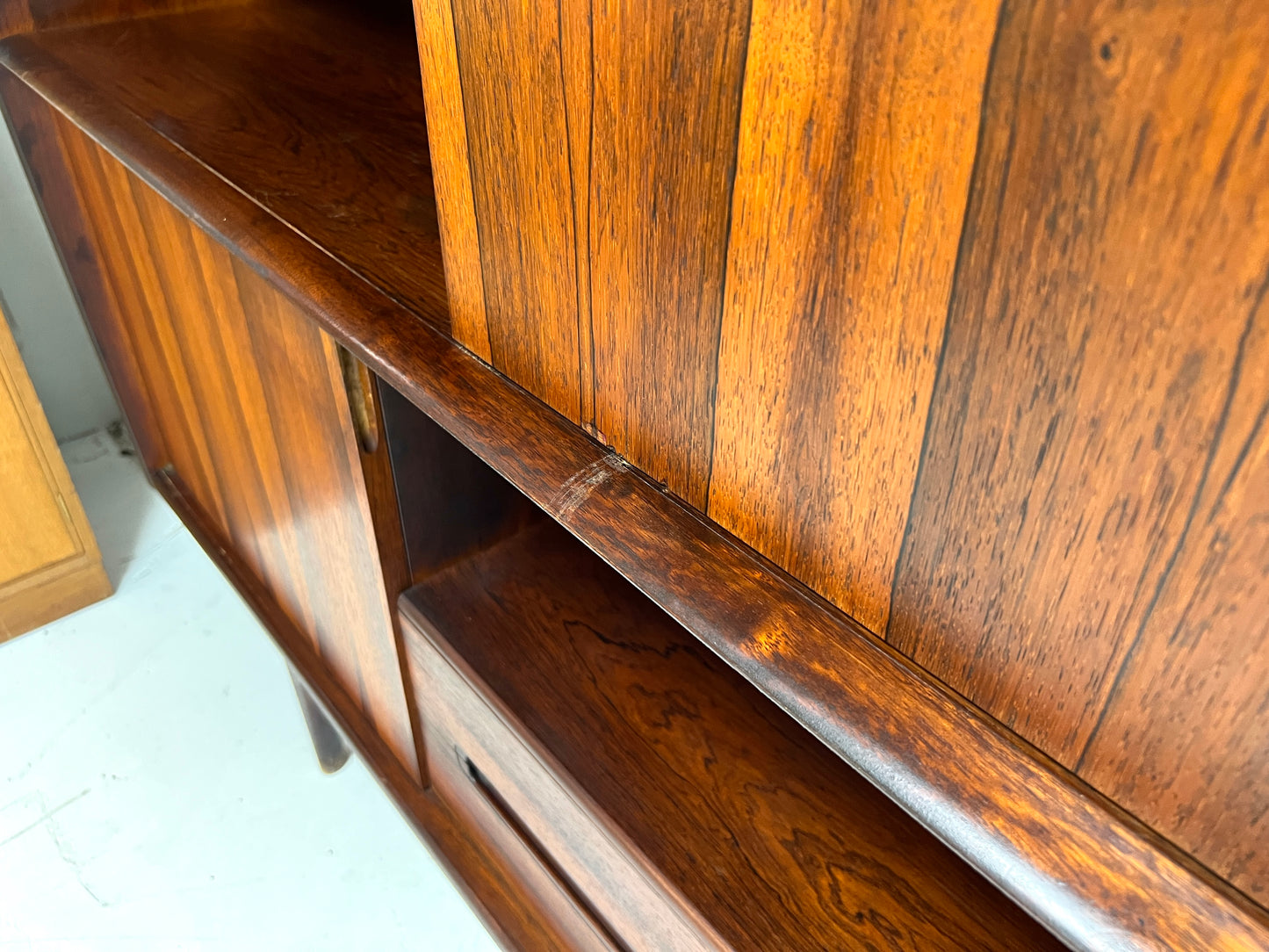 SIMAT, Rare Mid Century Large Rosewood Sideboard