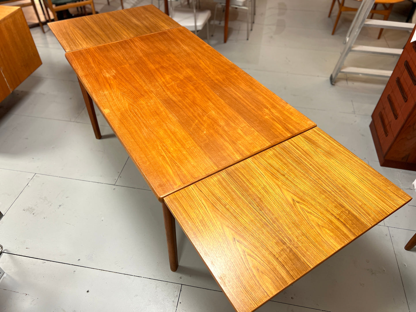 BRDR Furbo, Danish Teak Extending Dining Table