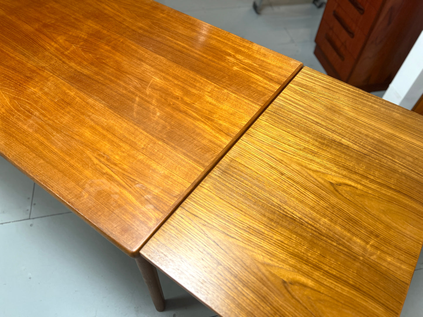 BRDR Furbo, Danish Teak Extending Dining Table