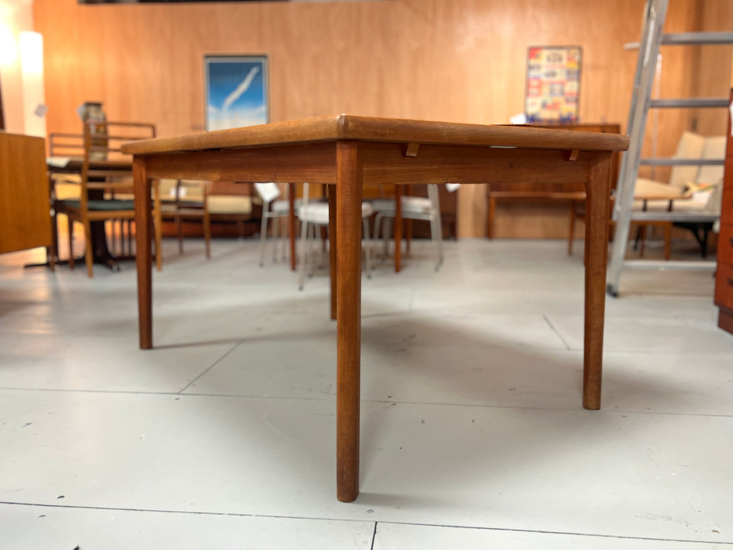 BRDR Furbo, Danish Teak Extending Dining Table