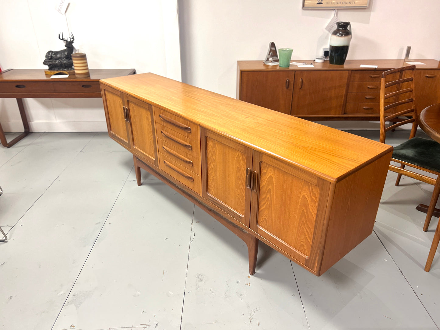 G Plan Fresco, Mid-Century, Long John Teak Sideboard