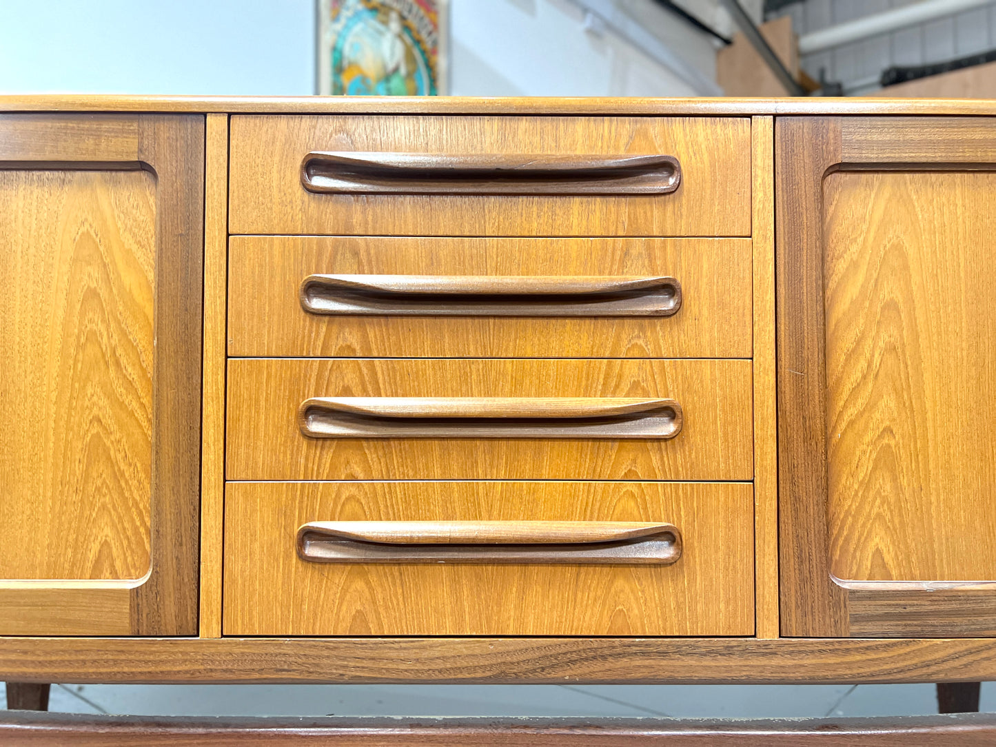 G Plan Fresco, Mid-Century, Long John Teak Sideboard