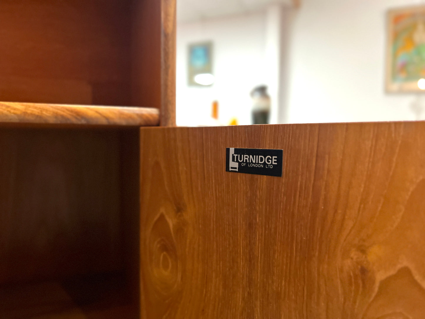 Turnidge, Mid-Century Teak Cocktail Bar