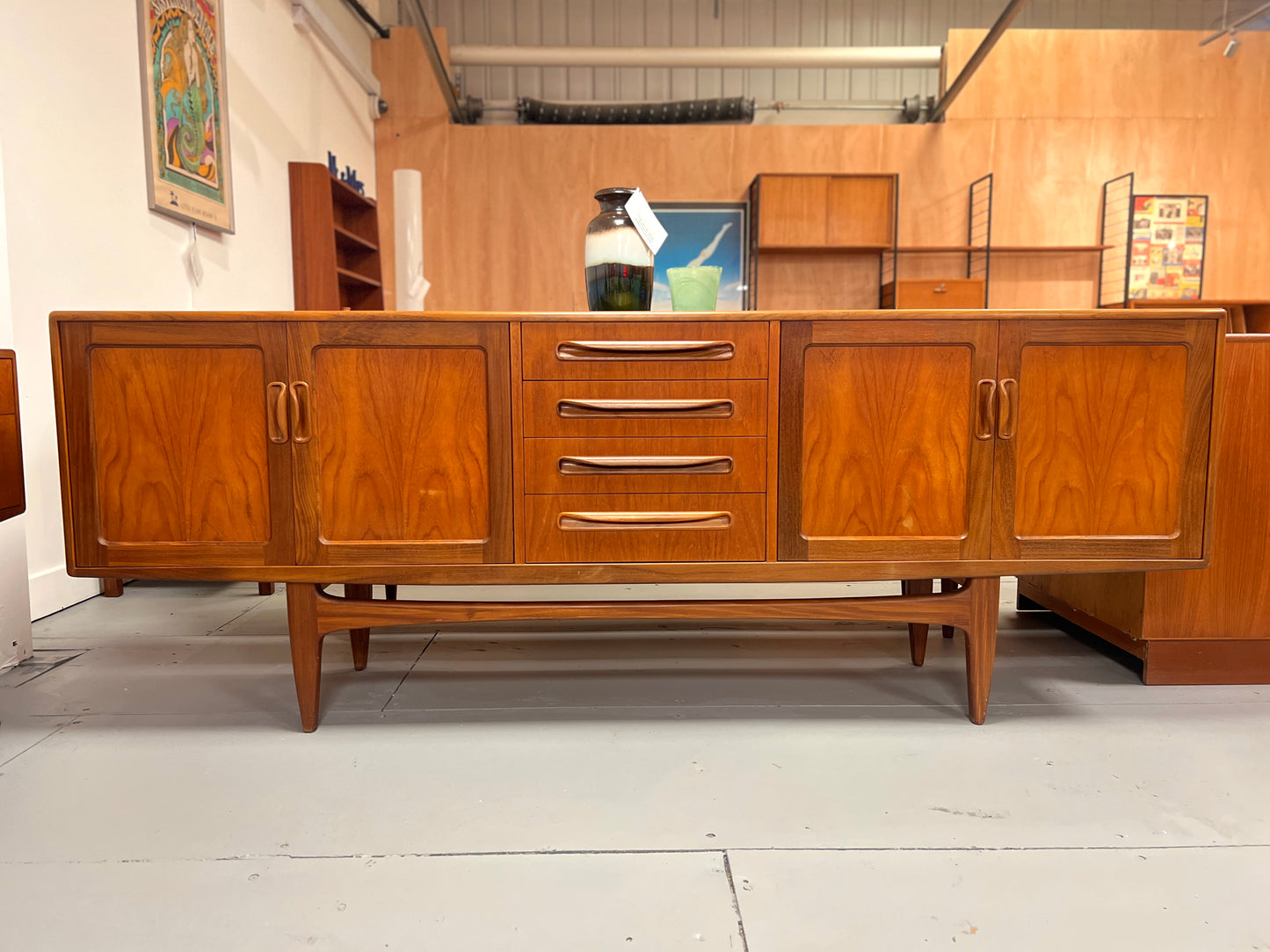 G-Plan Fresco Teak Sideboard, Long John