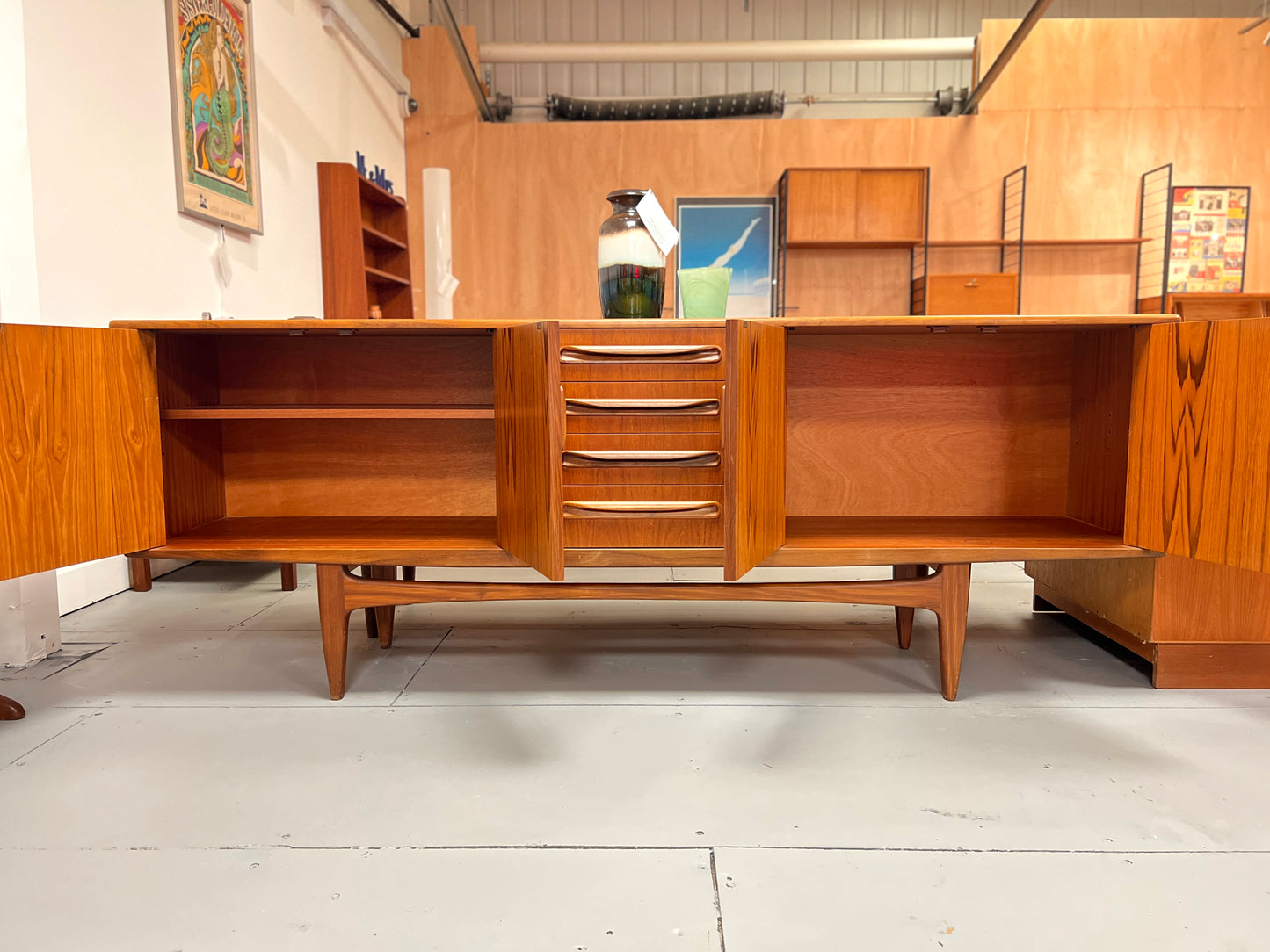 G-Plan Fresco Teak Sideboard, Long John