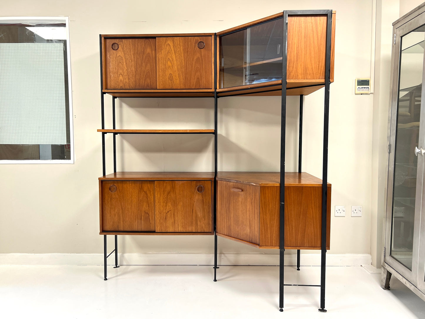 Avalon, Mid Century Modular Shelving / Corner Unit