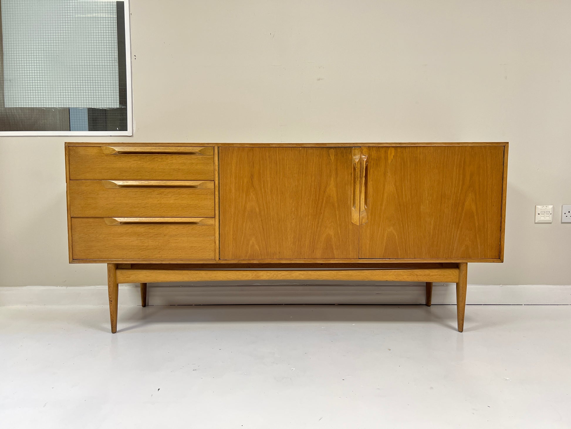 Mcintosh, Rare Mid-Century Teak Sideboard