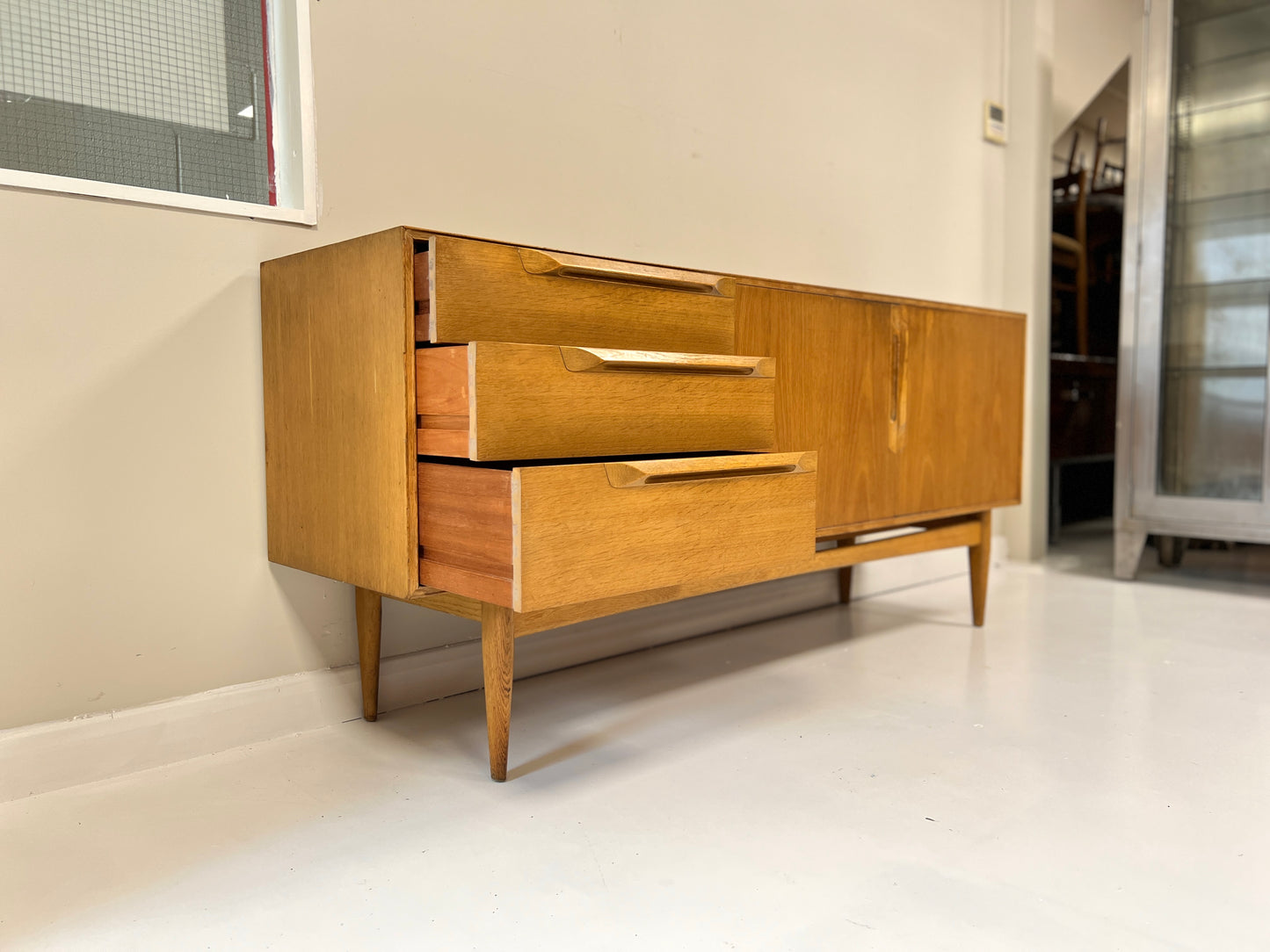 Mcintosh, Rare Mid-Century Teak Sideboard