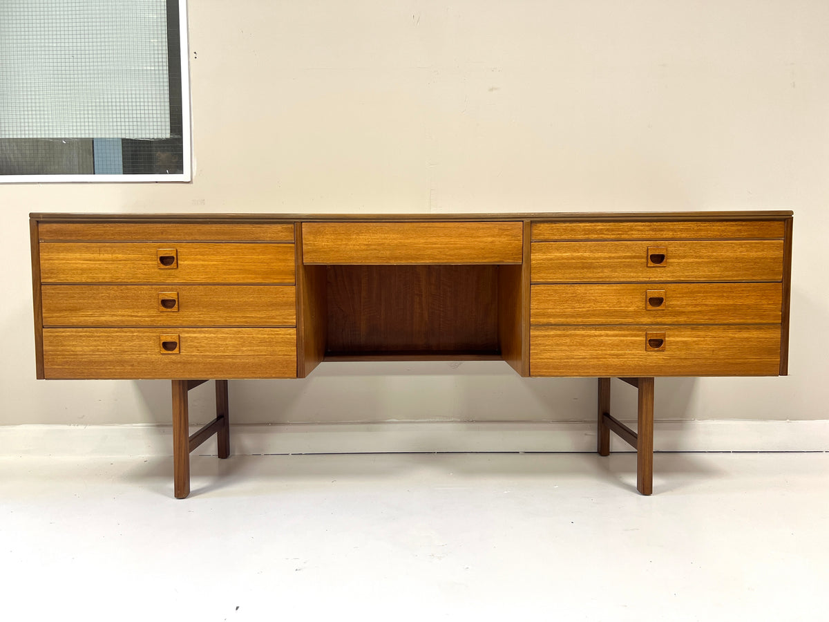 Alfred Cox vintage walnut sideboard and desk