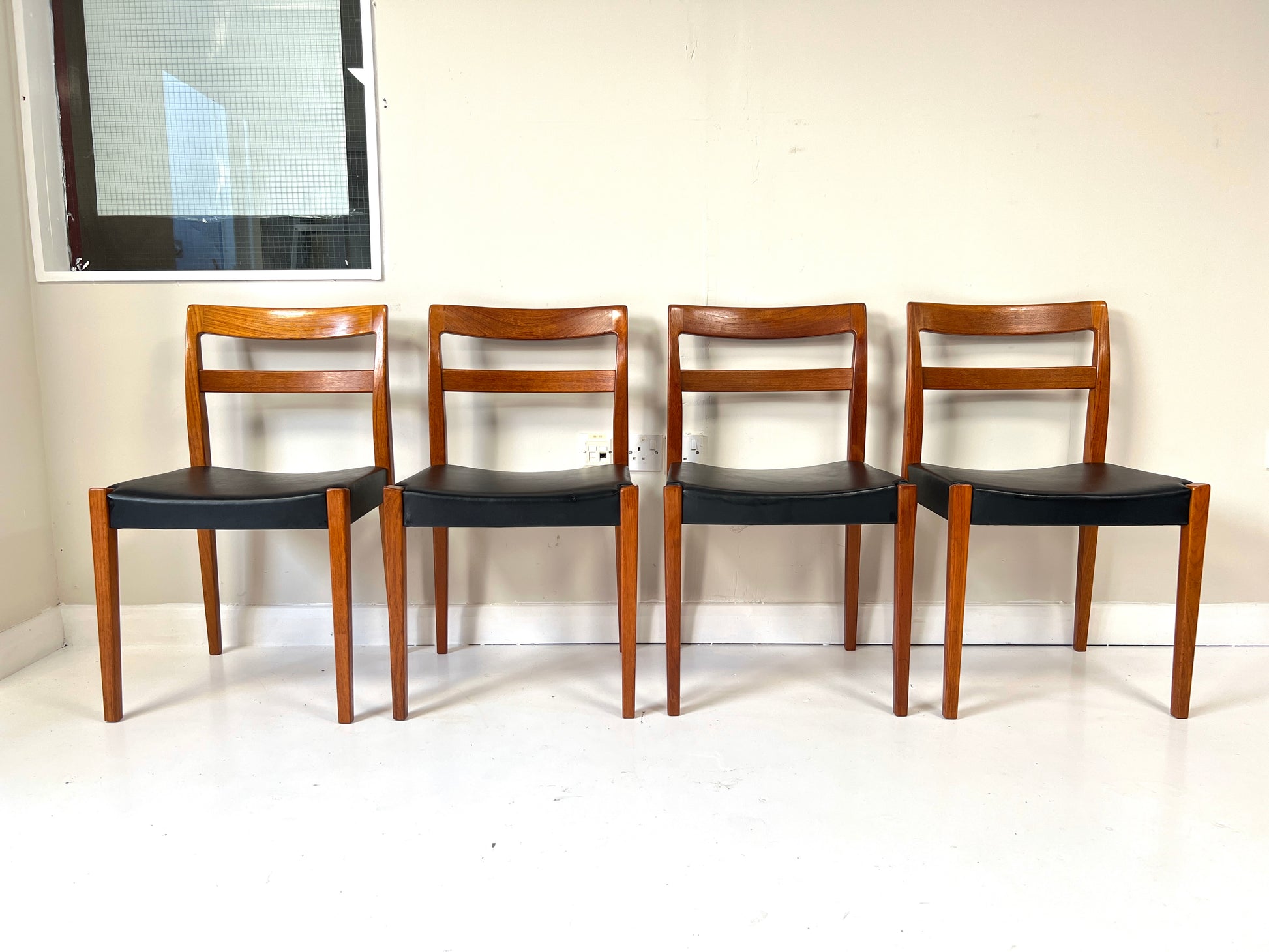 Nils Jonsson for Troeds, Set of 4 Teak ‘Garmi’ Chairs