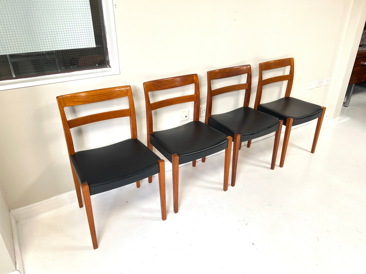 Nils Jonsson for Troeds, Set of 4 Teak ‘Garmi’ Chairs