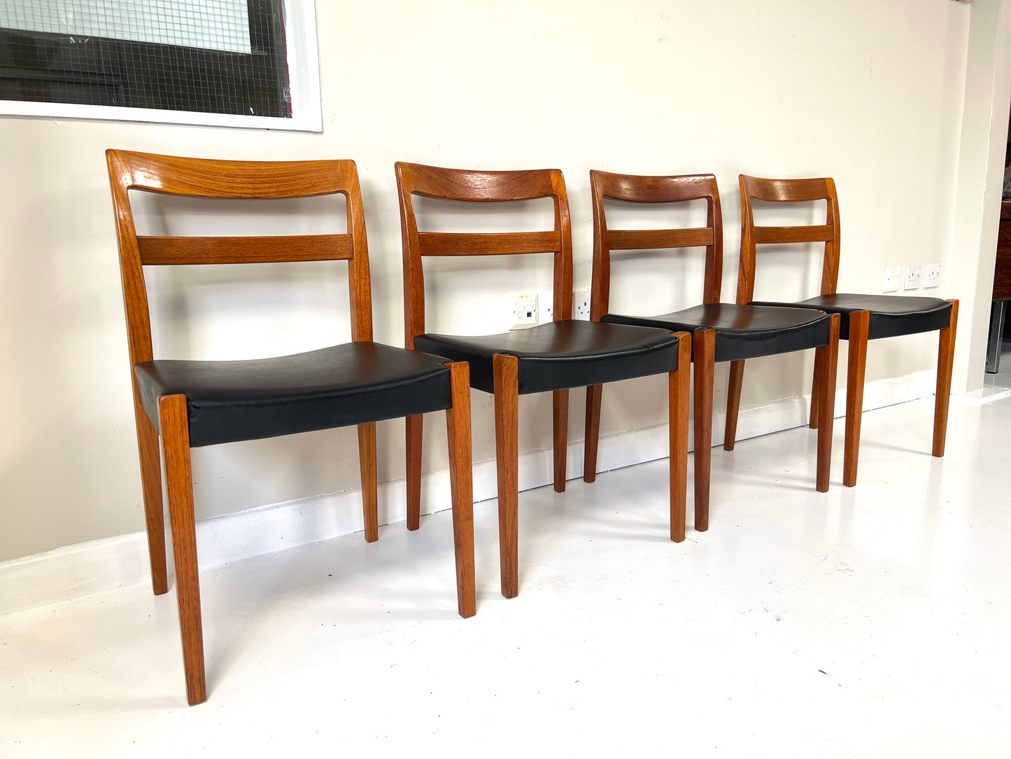 Nils Jonsson for Troeds, Set of 4 Teak ‘Garmi’ Chairs