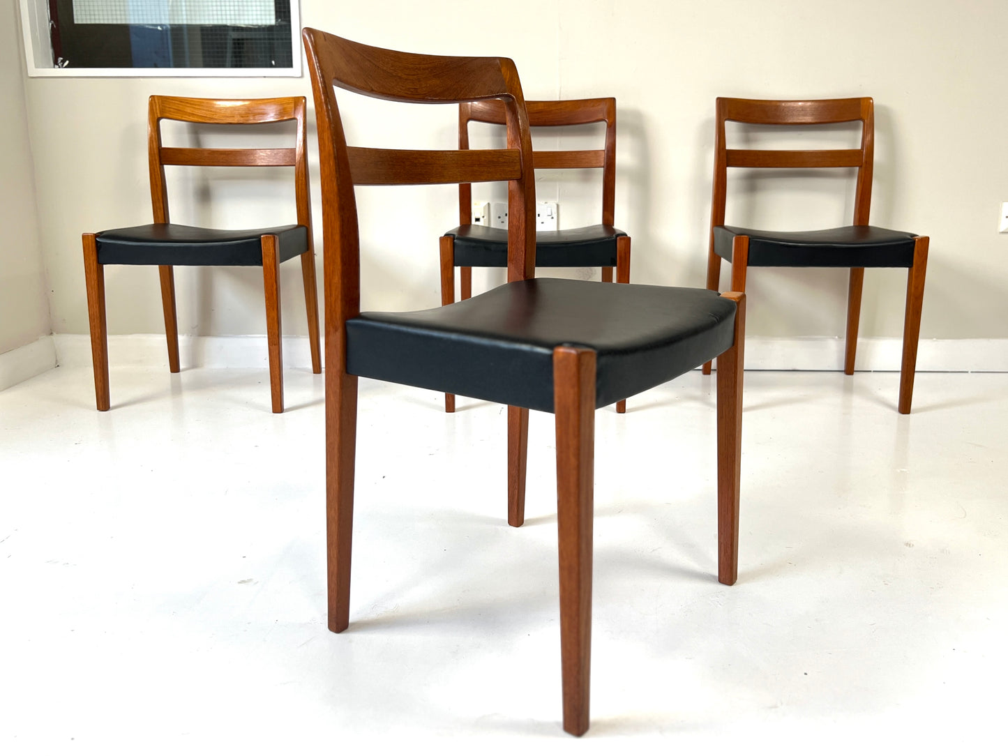 Nils Jonsson for Troeds, Set of 4 Teak ‘Garmi’ Chairs
