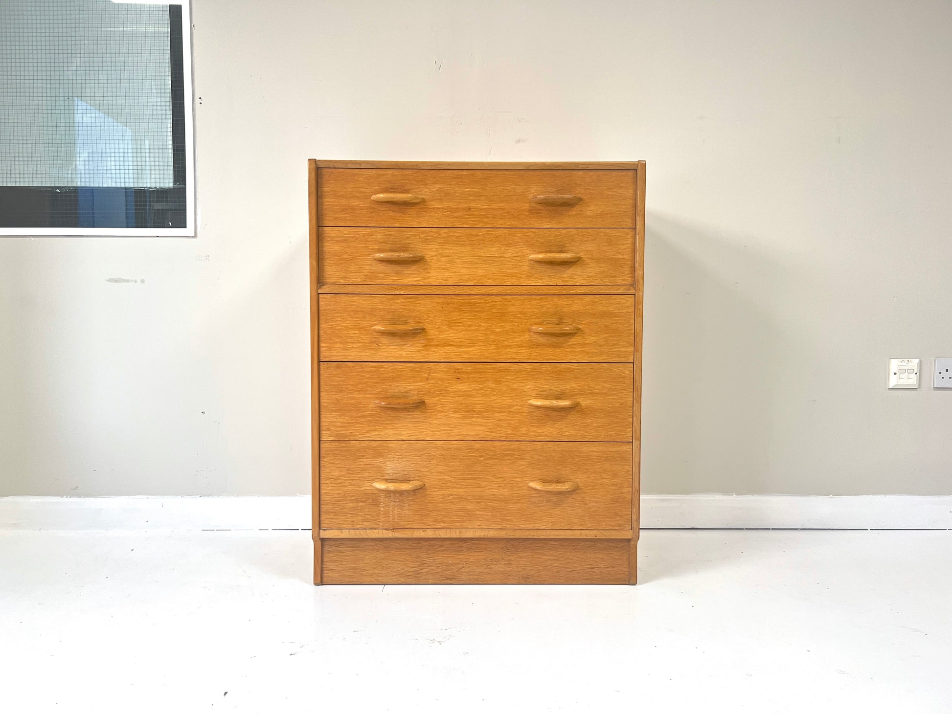 G Plan / E Gomme Brandon Set of 5 Chest Chest of Drawers
