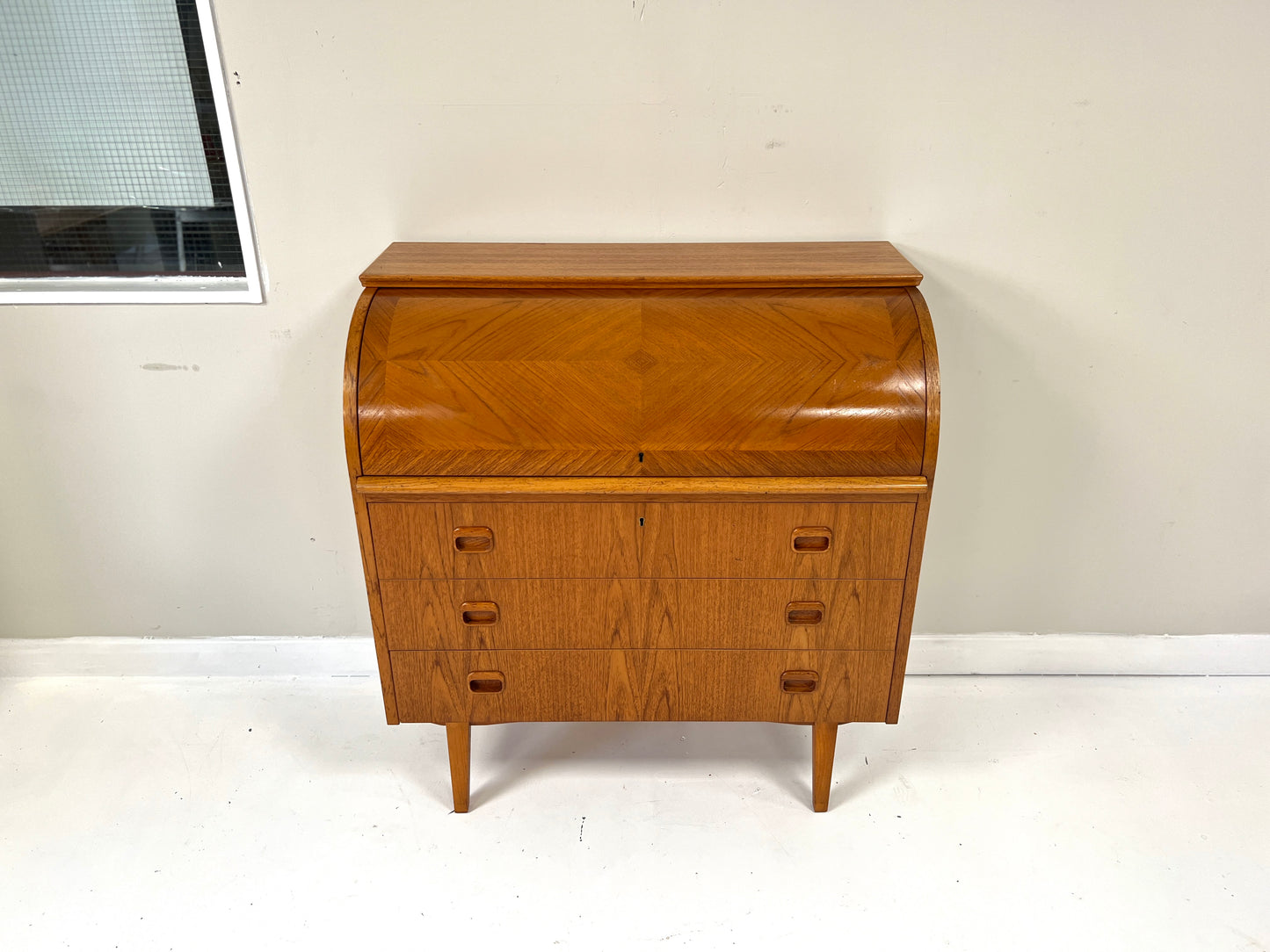 Egon Ostergaard, Vintage Swedish Teak Bureau