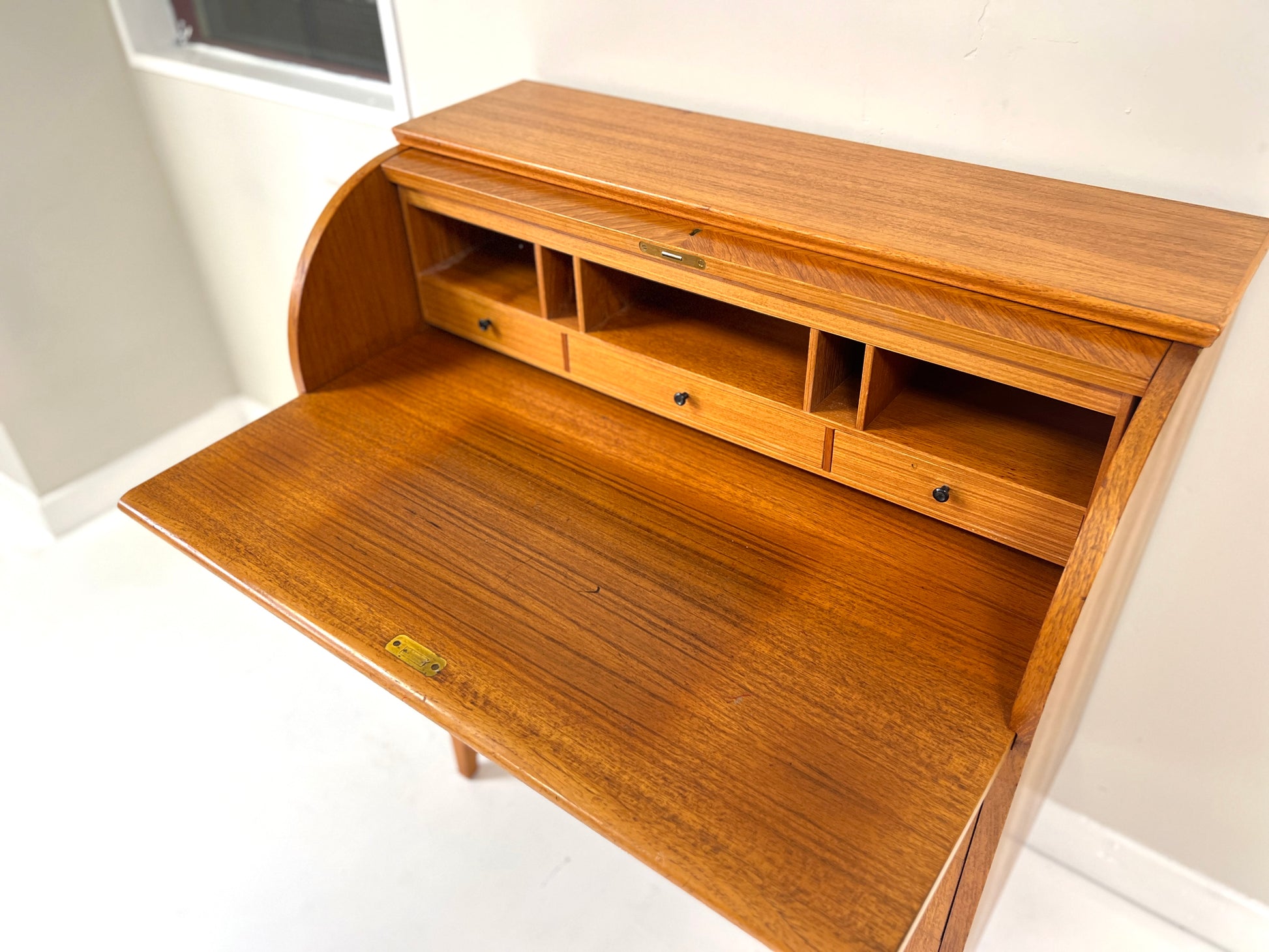 Egon Ostergaard, Vintage Swedish Teak Bureau