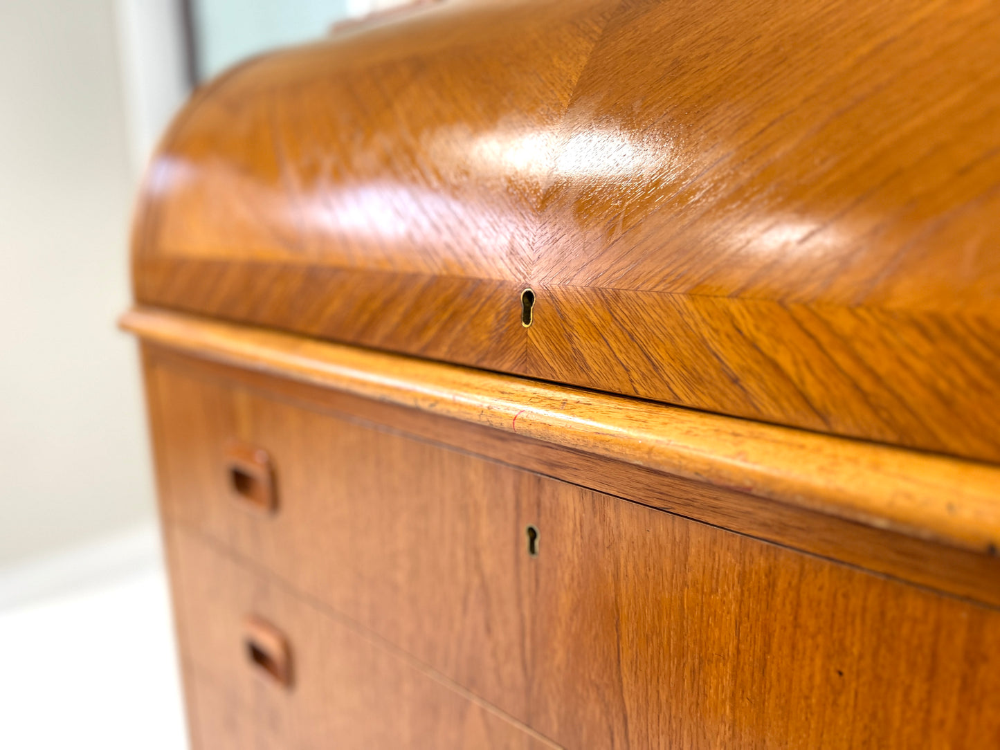 Egon Ostergaard, Vintage Swedish Teak Bureau