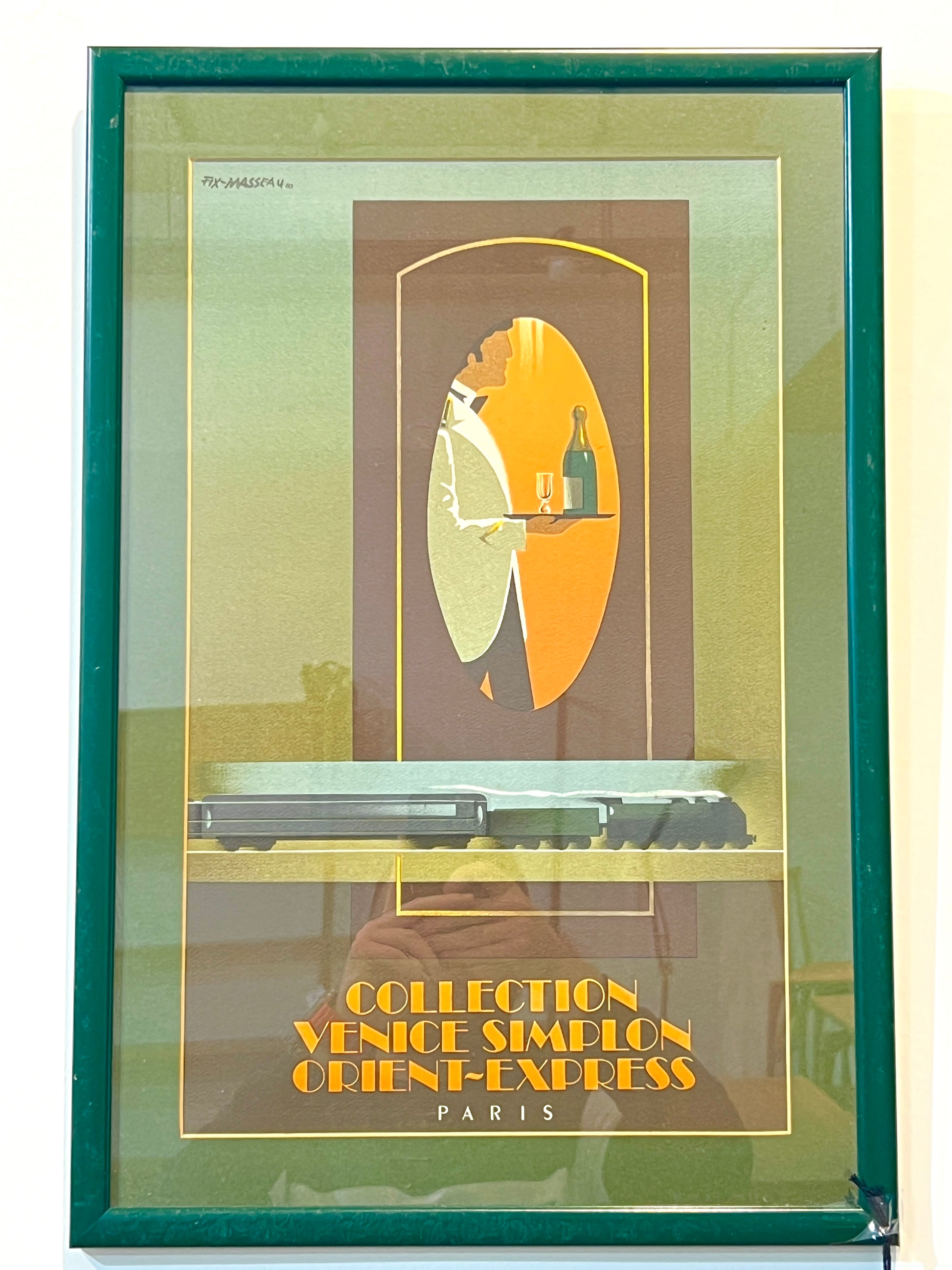 Pierre Félix Masseau, Orient Express Lithograph
