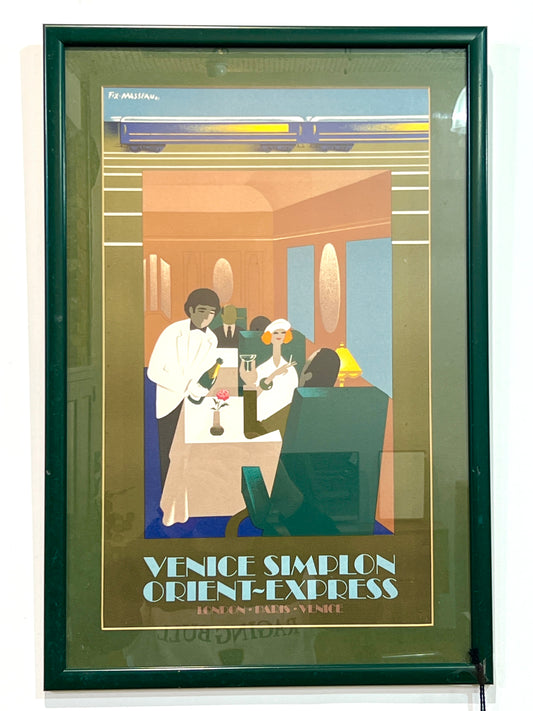 Pierre Félix Masseau, Orient Express Lithograph