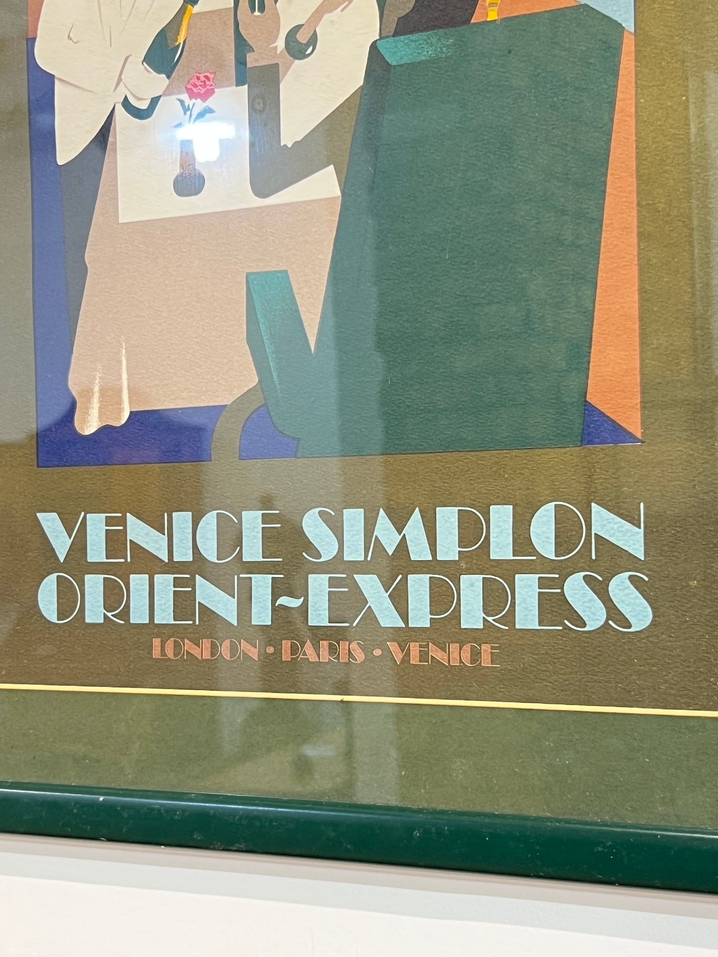 Pierre Félix Masseau, Orient Express Lithograph