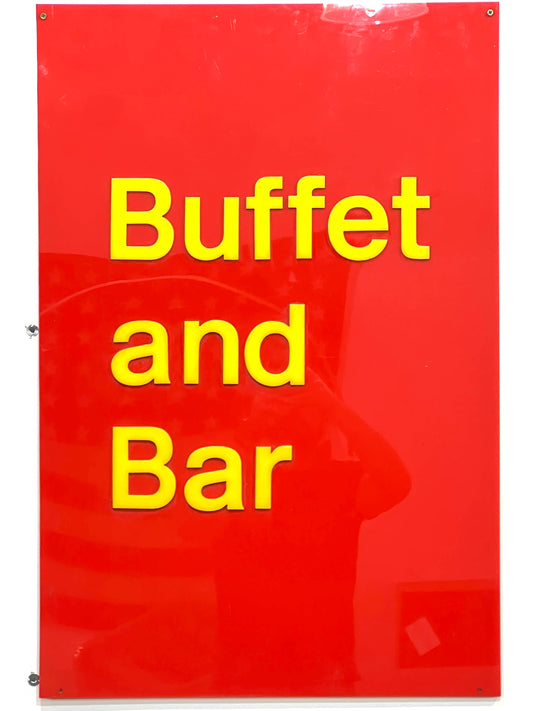 Buffet and Bar, Vintage Fairground / Arcade Sign