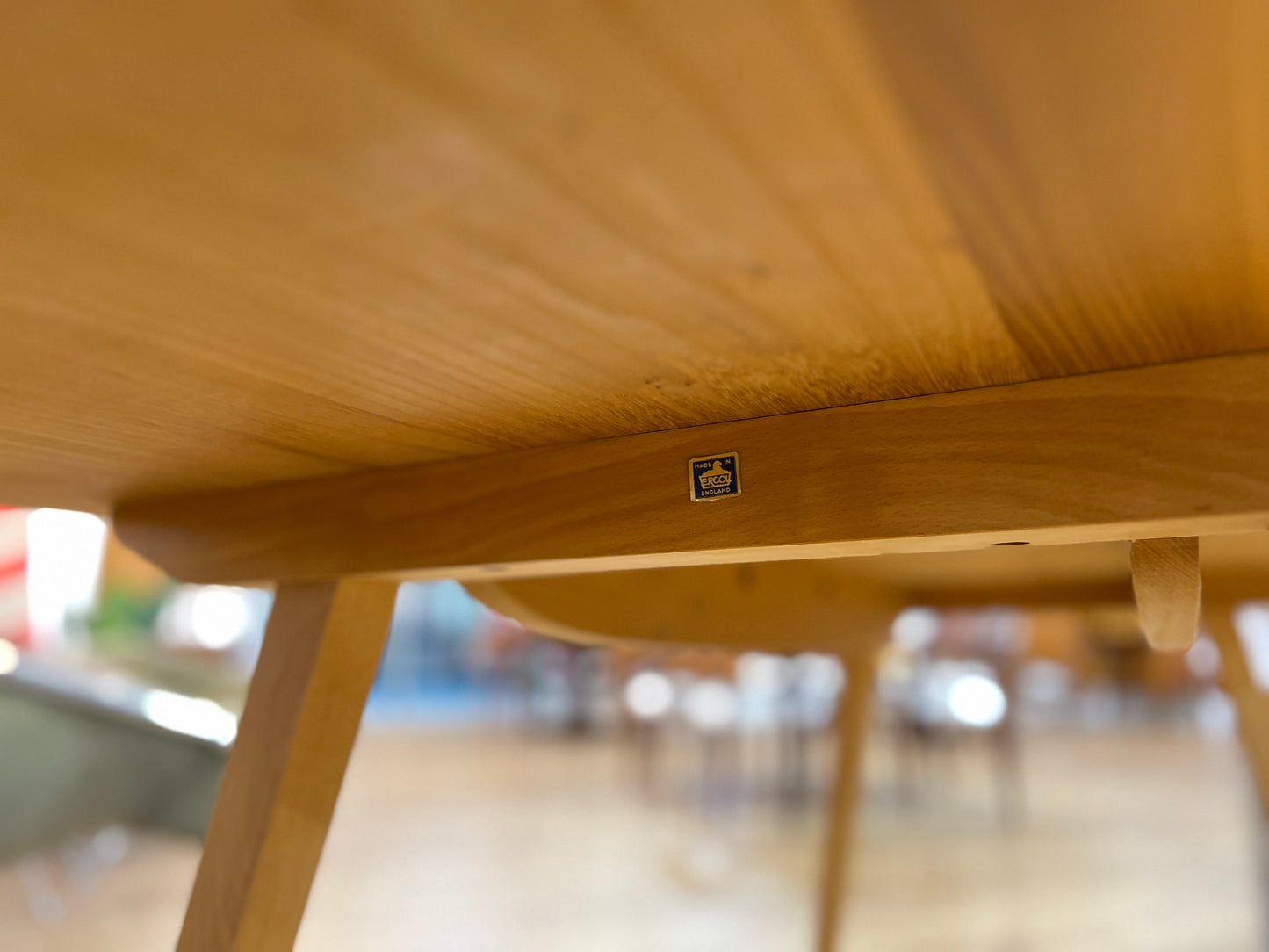 Ercol 382, Mid Century Elm Dining table