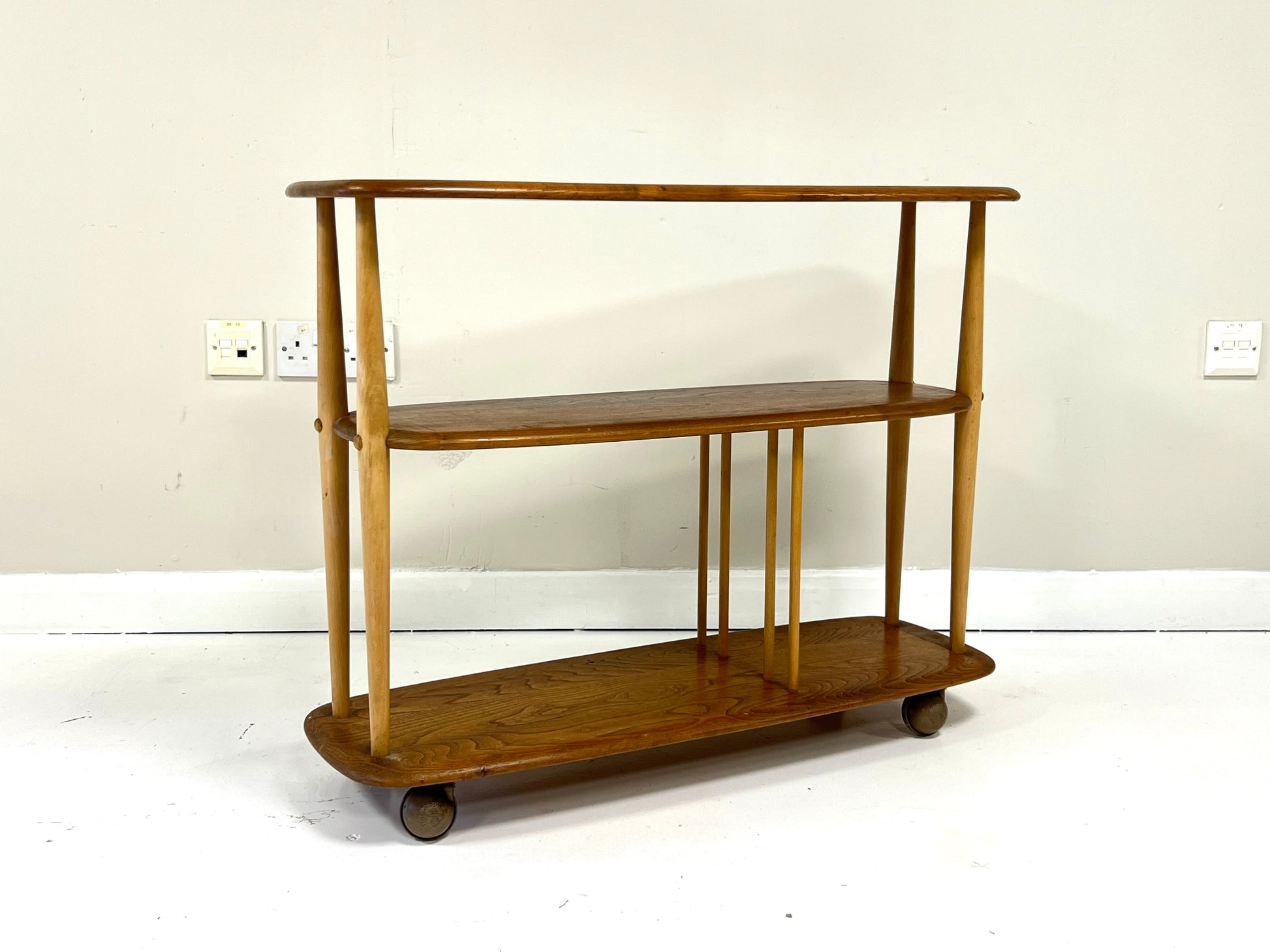 Ercol Model 361, Baby Giraffe Drinks Trolley / Room Divider