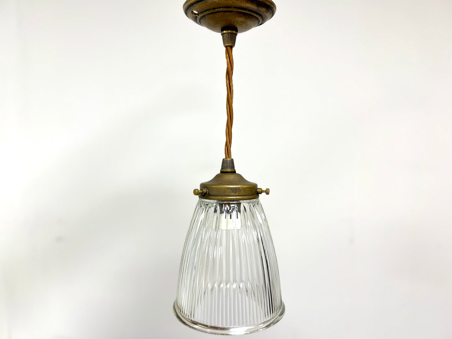 Jim Lawrence, Brass Fisher Pendant Light