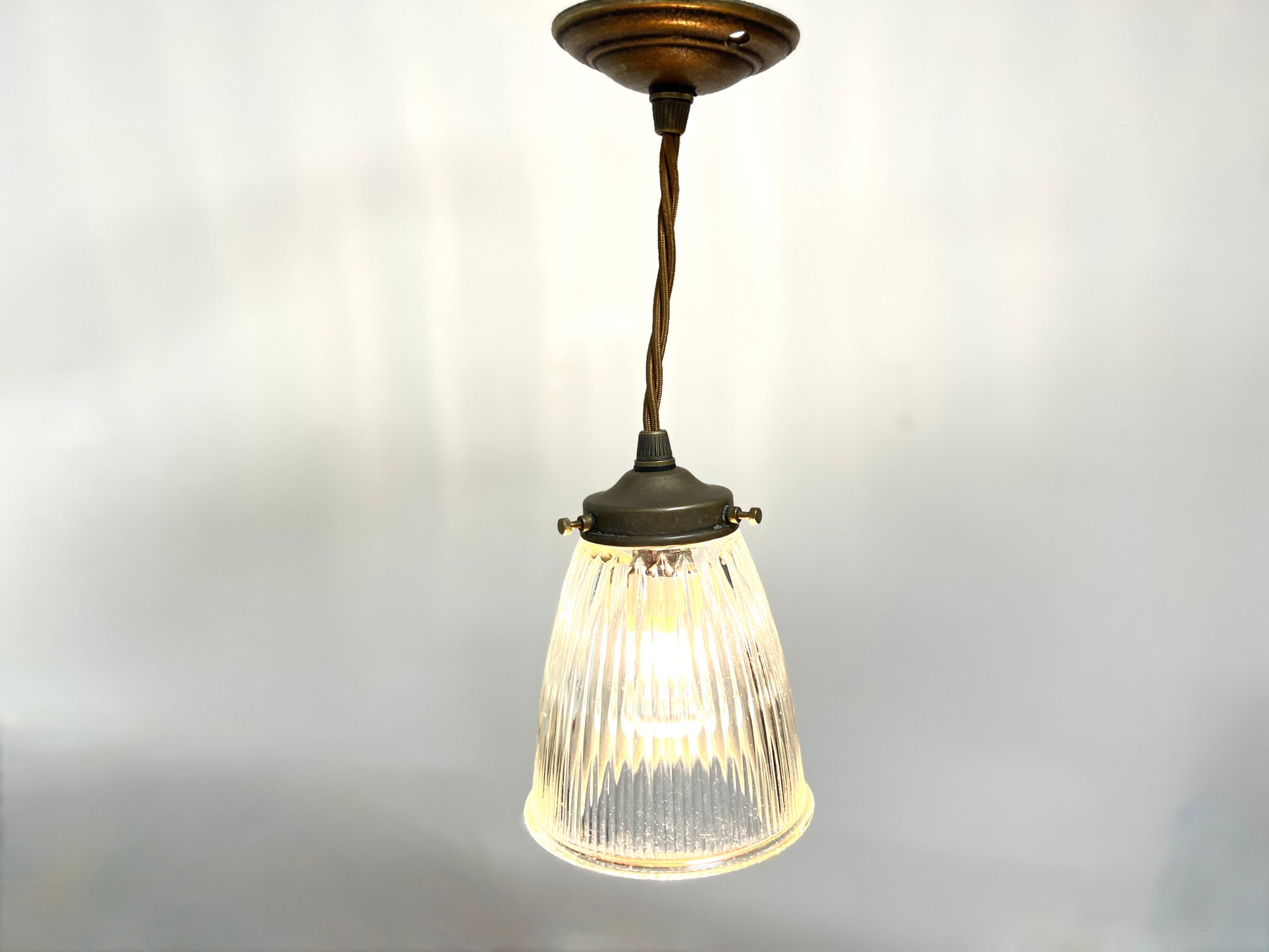 Jim Lawrence, Brass Fisher Pendant Light