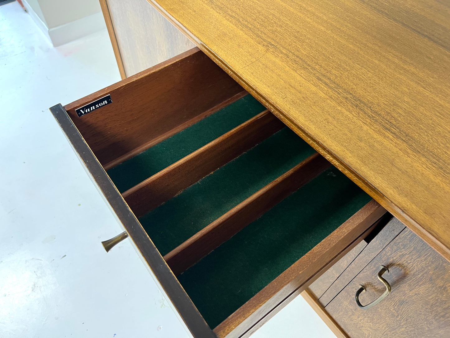 Peter Hayward for Vanson, Vintage Walnut Sideboard