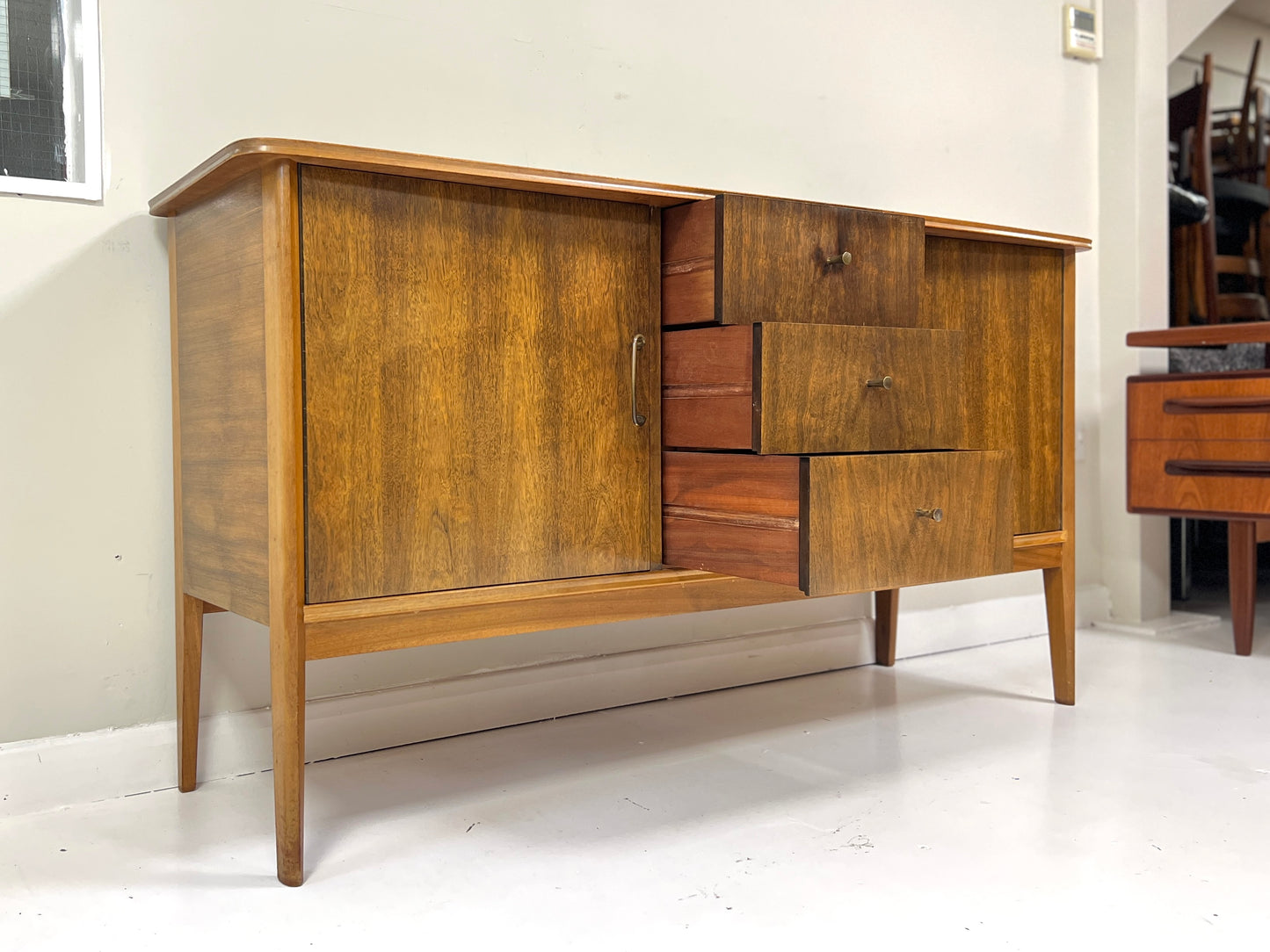 Peter Hayward for Vanson, Vintage Walnut Sideboard