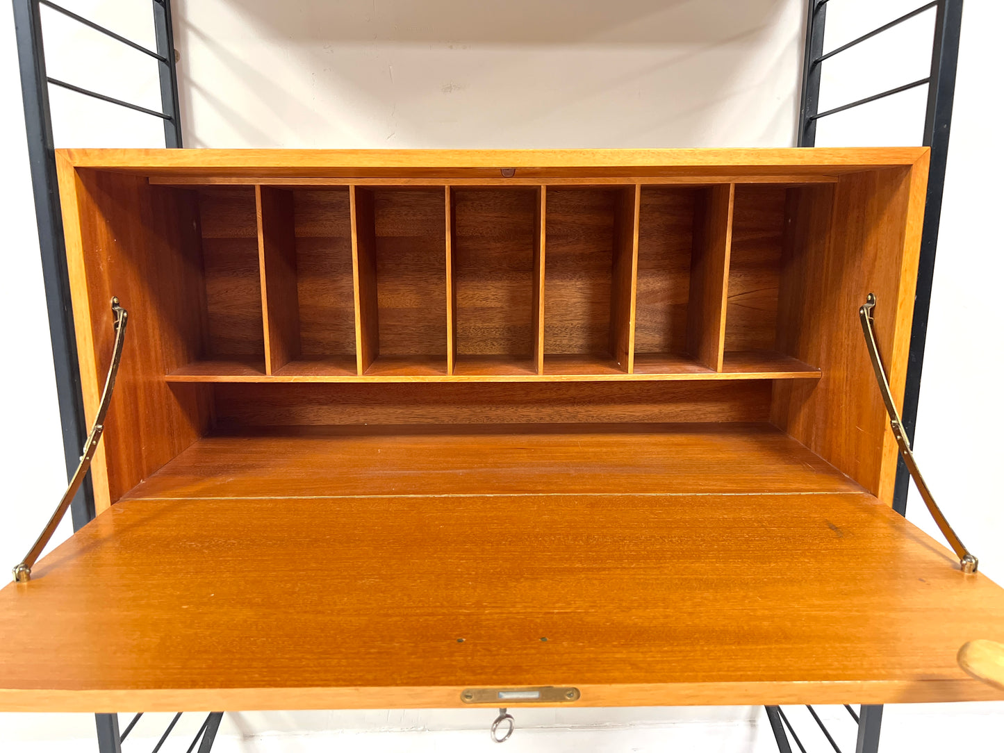 Ladderax, Mid Century Modular Shelving System/Bureau