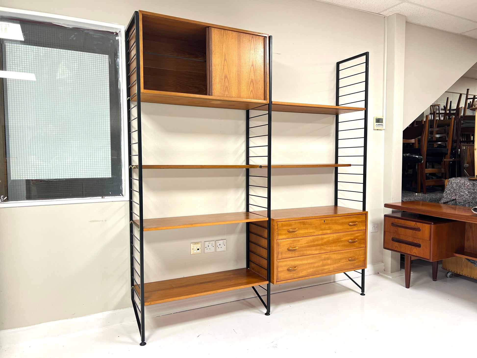 Ladderax, Mid Century Modular Shelving System