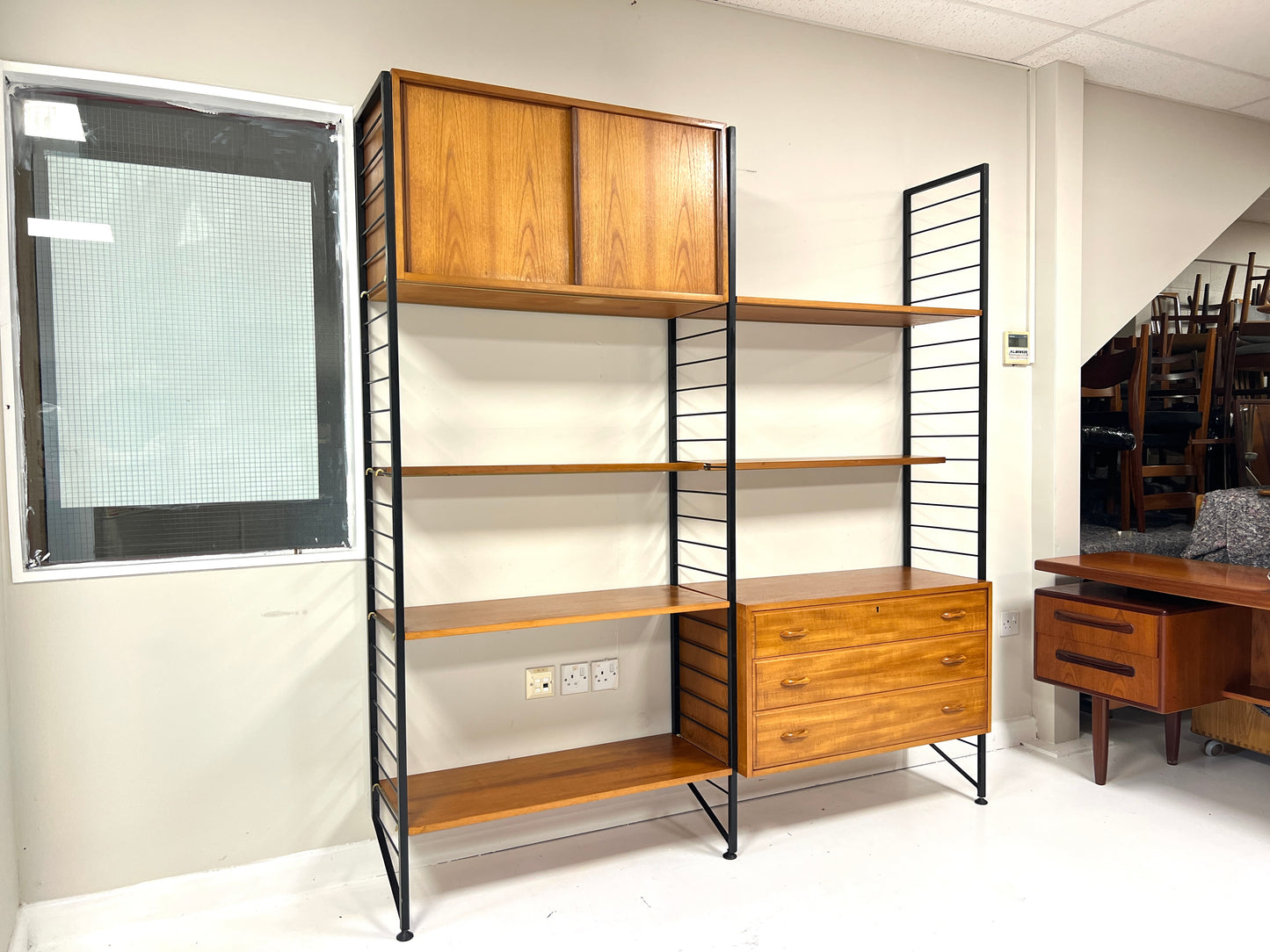 Ladderax, Mid Century Modular Shelving System