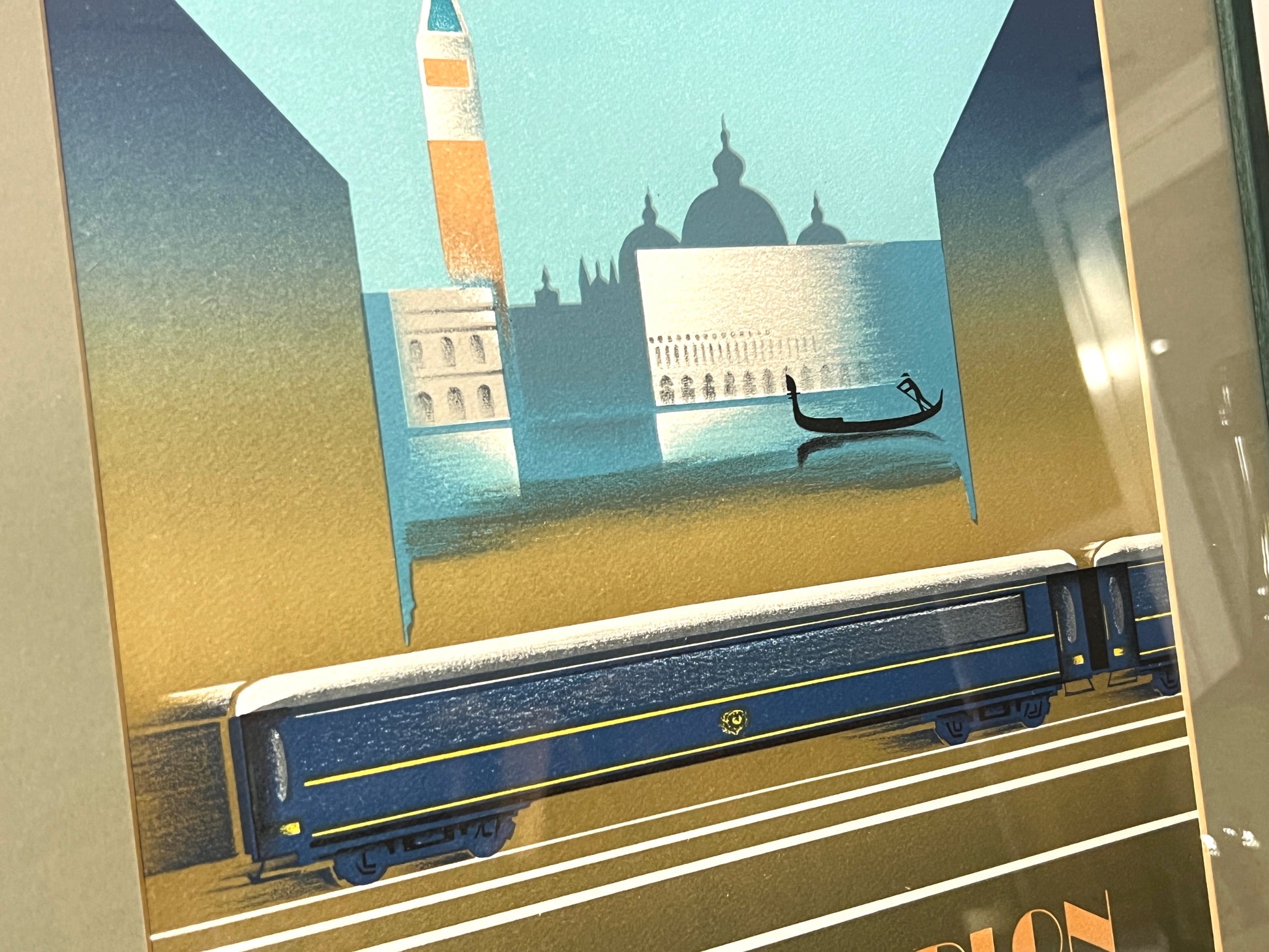 Pierre Félix Masseau, Limited Edition Orient Express Lithograph