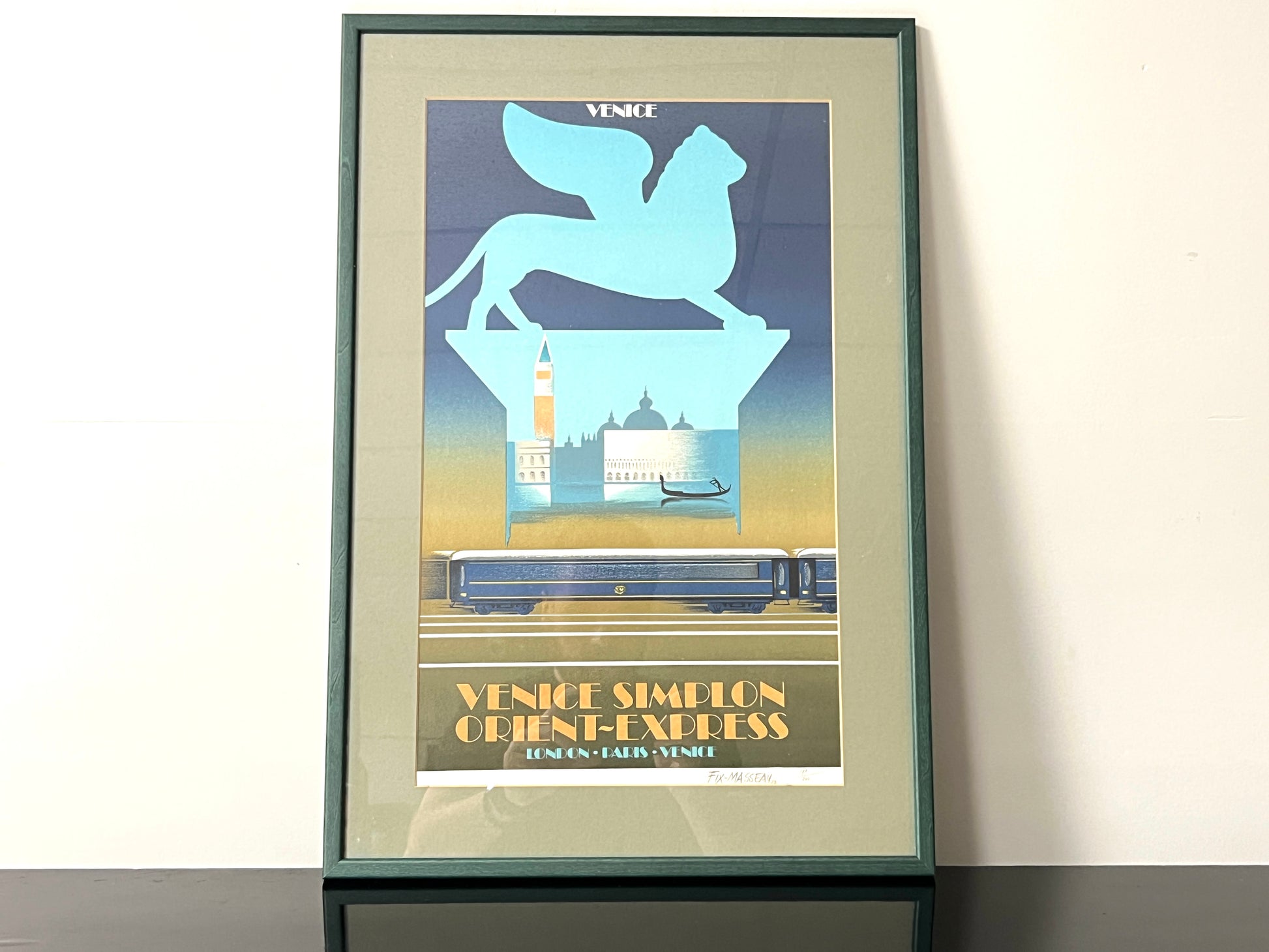 Pierre Félix Masseau, Limited Edition Orient Express Lithograph