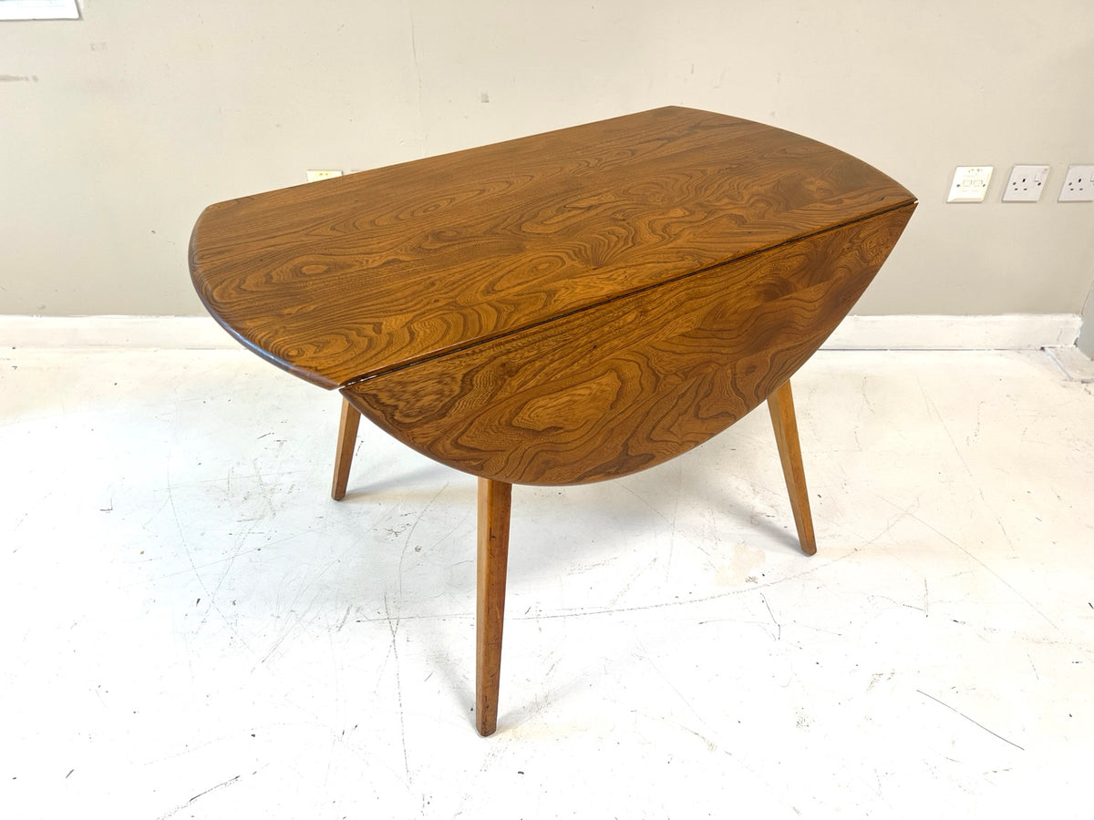 Ercol 384 drop-leaf dining table