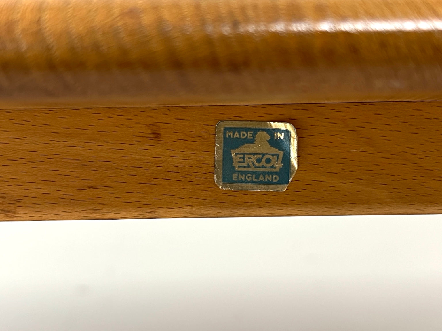 Ercol 459 Blonde Elm and Beech Coffee Table, Blue Label