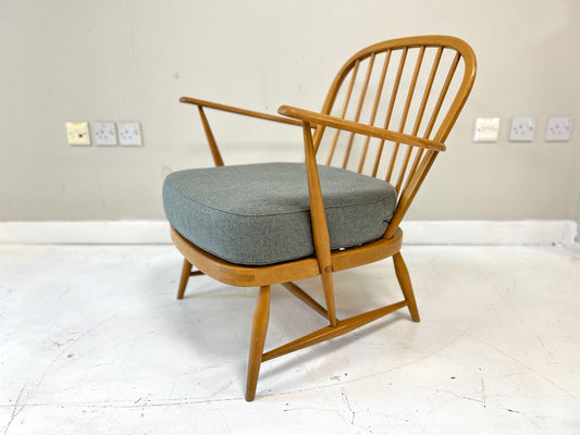 Ercol 334 Easy Armchair, Beech, Blue Label