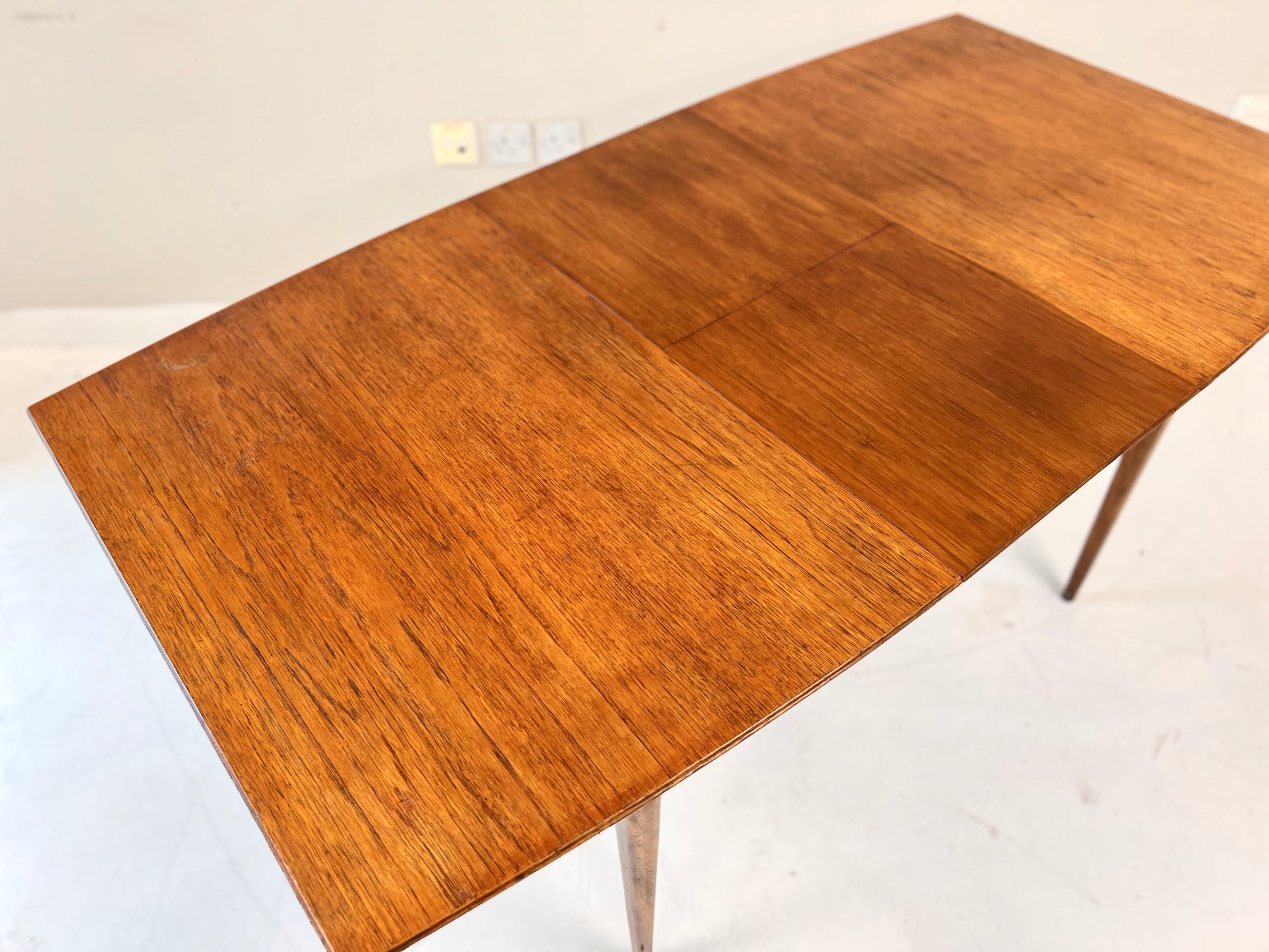 A.H. McIntosh teak extending dining table - image 7