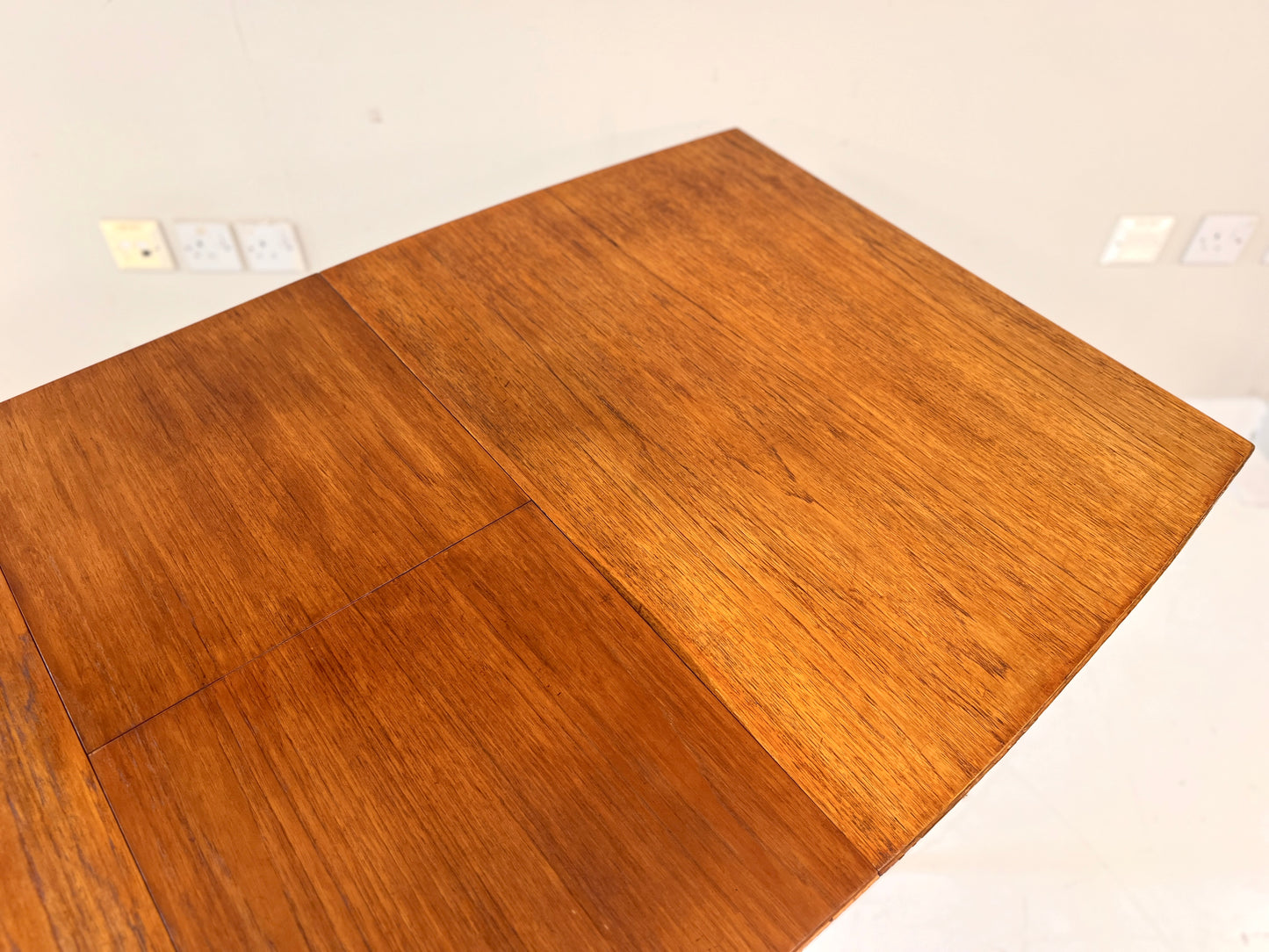 A.H. McIntosh teak extending dining table - image 8
