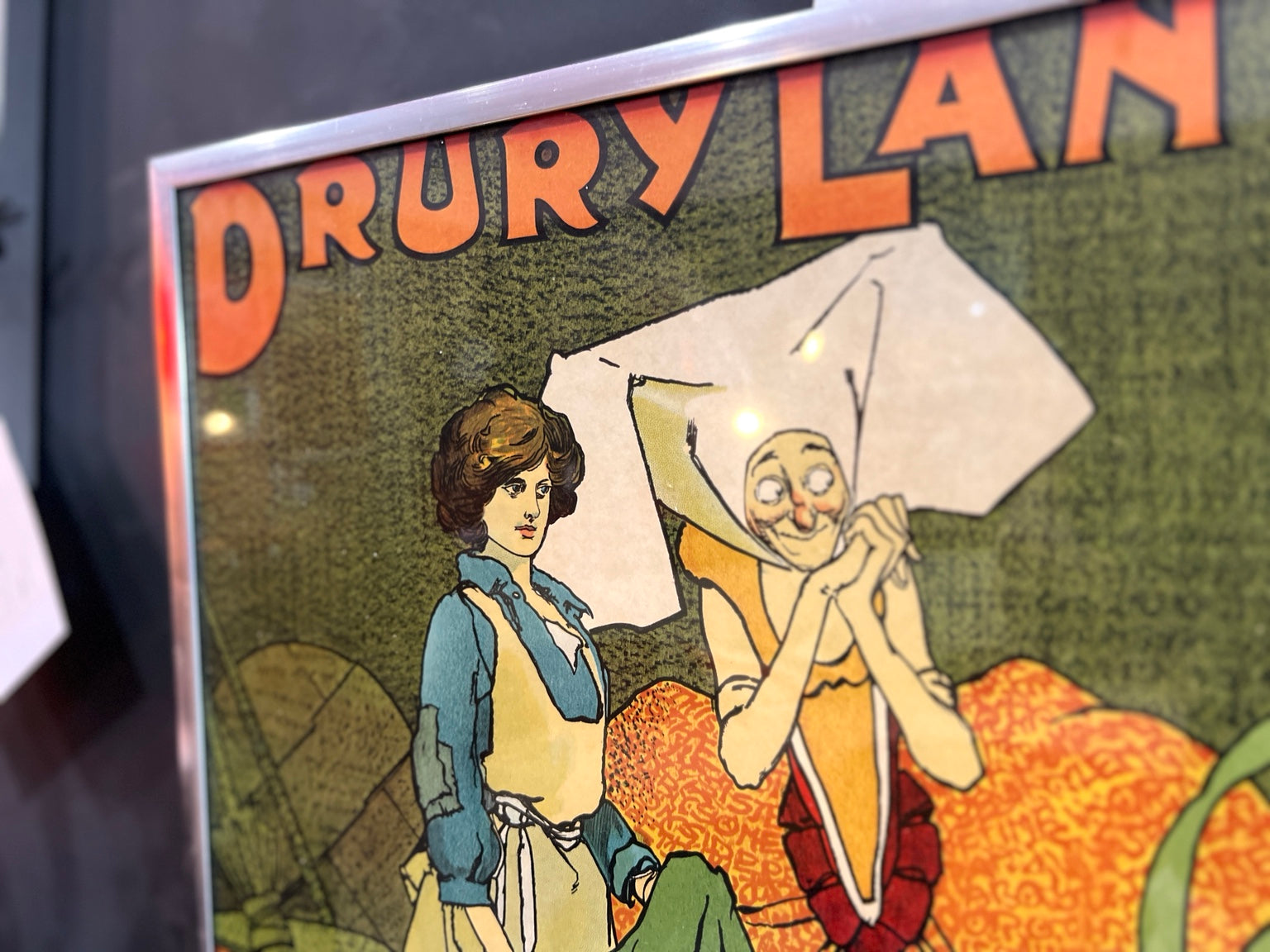 Drury Lane Cinderella Pantomime Poster, 1905