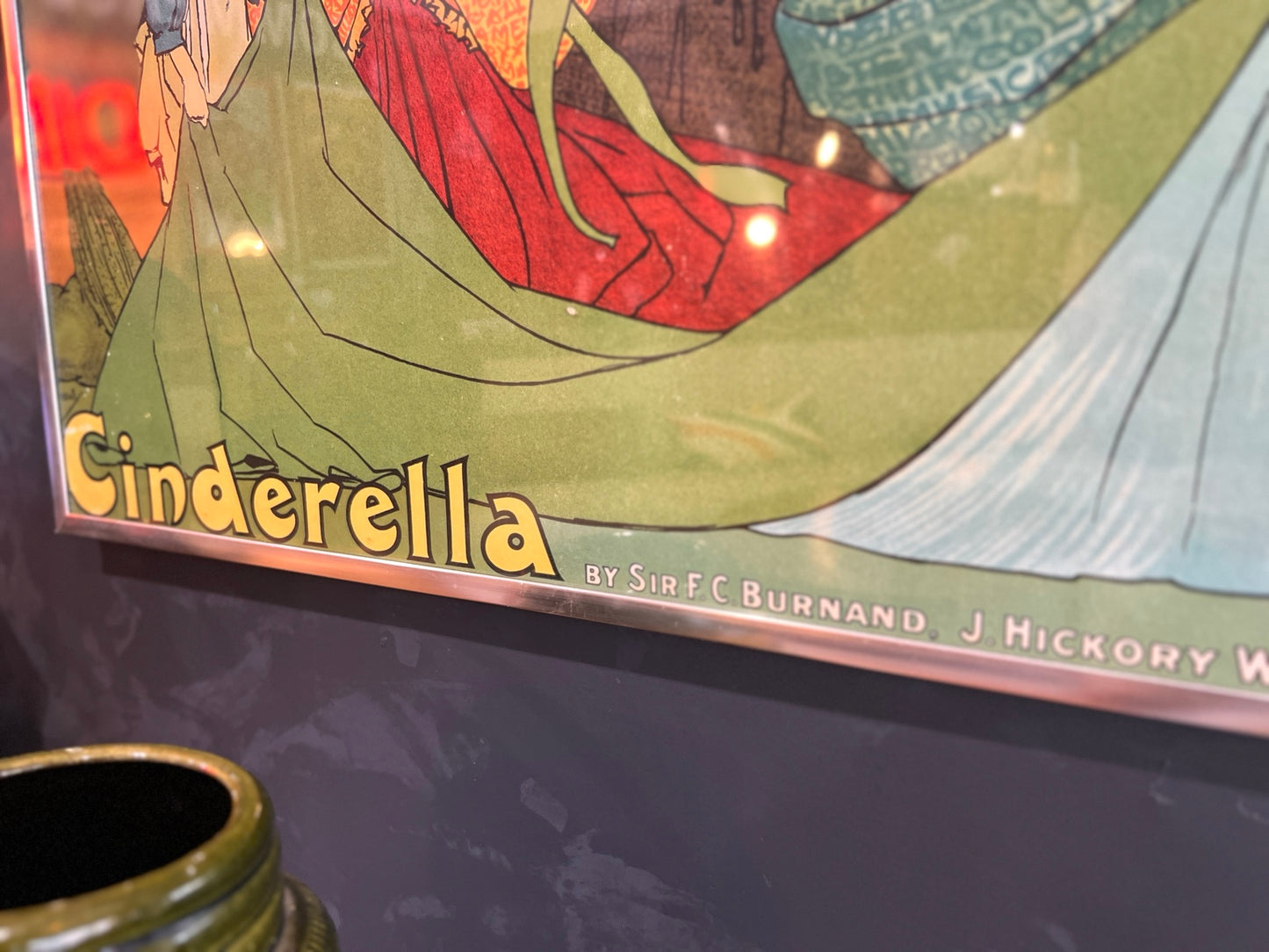 Drury Lane Cinderella Pantomime Poster, 1905