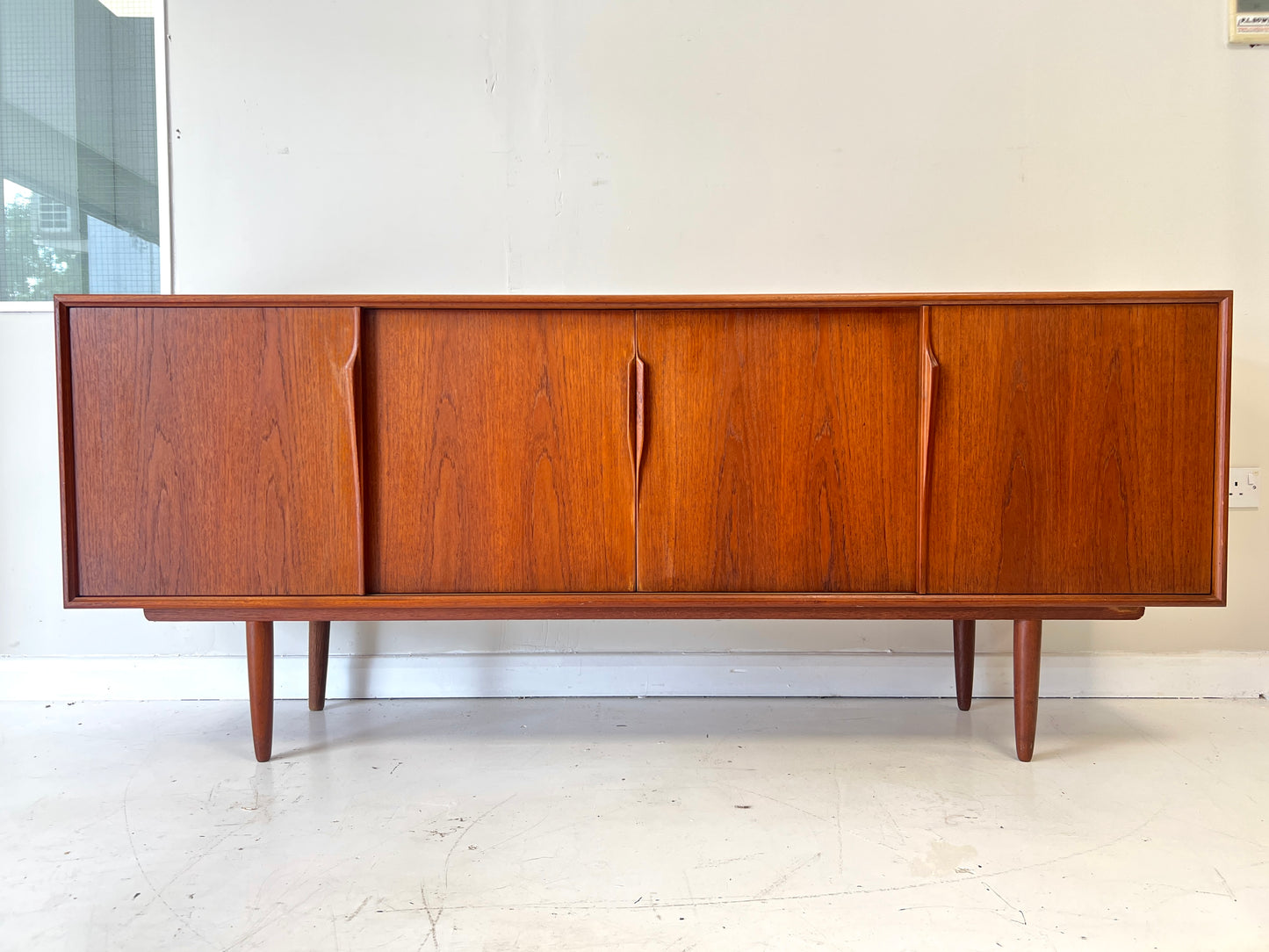 Gunni Omann for ACO Møbler Danish teak sideboard