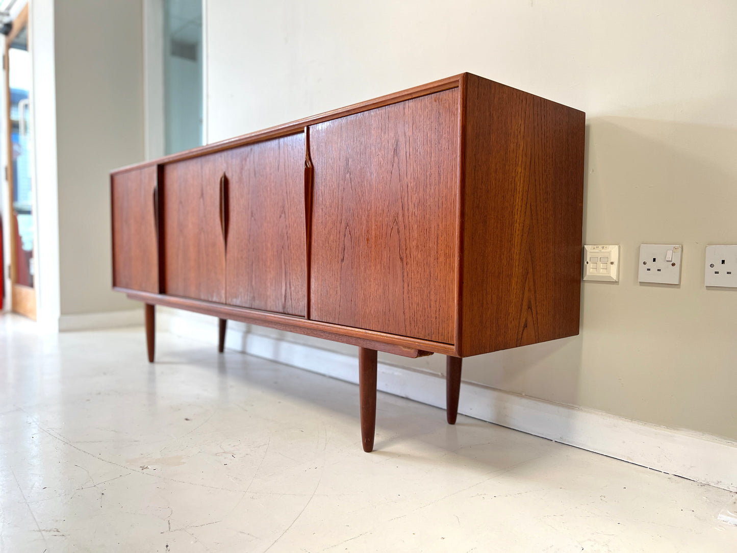 Gunni Omann for ACO Møbler Danish teak sideboard – view 4